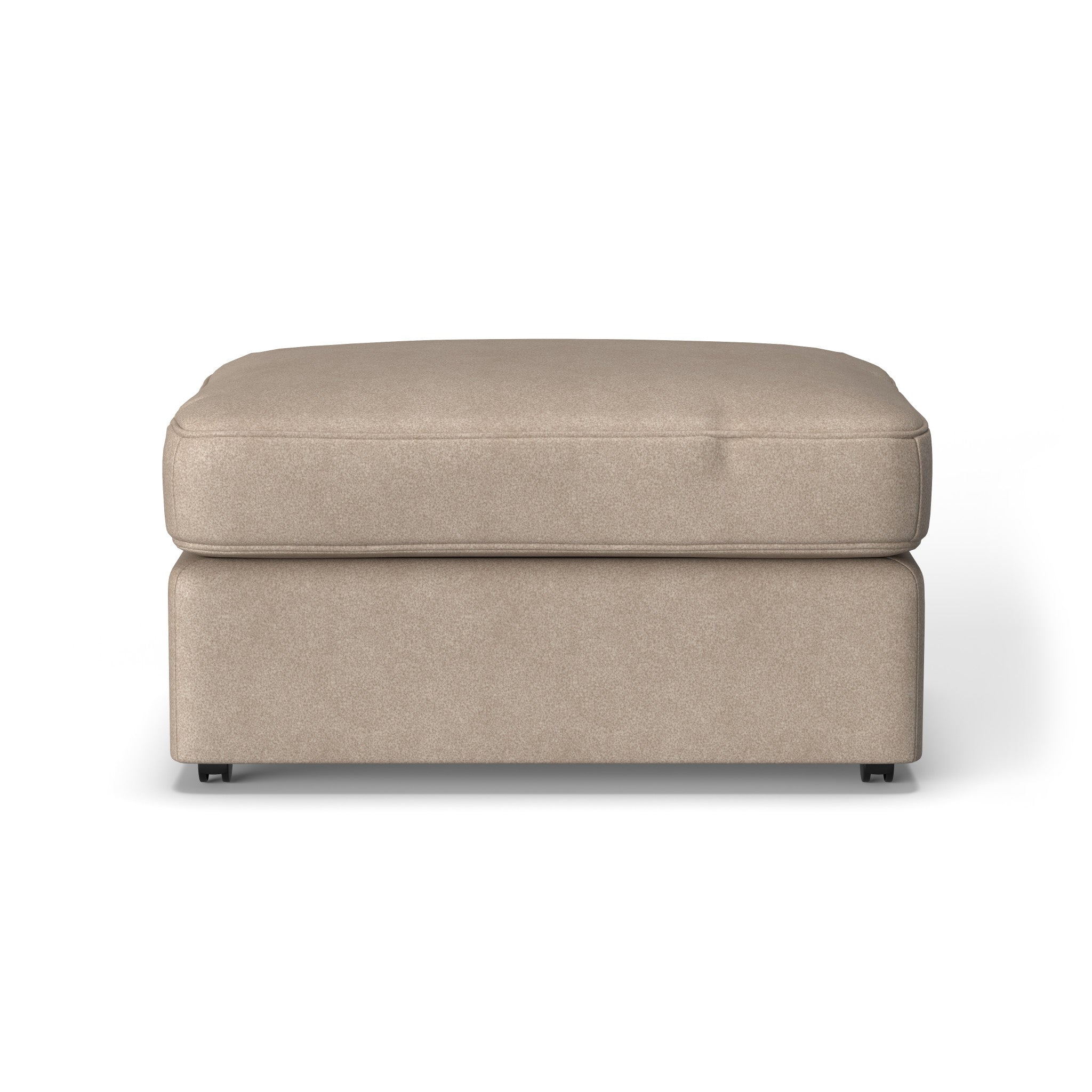 Vail Leather Ottoman