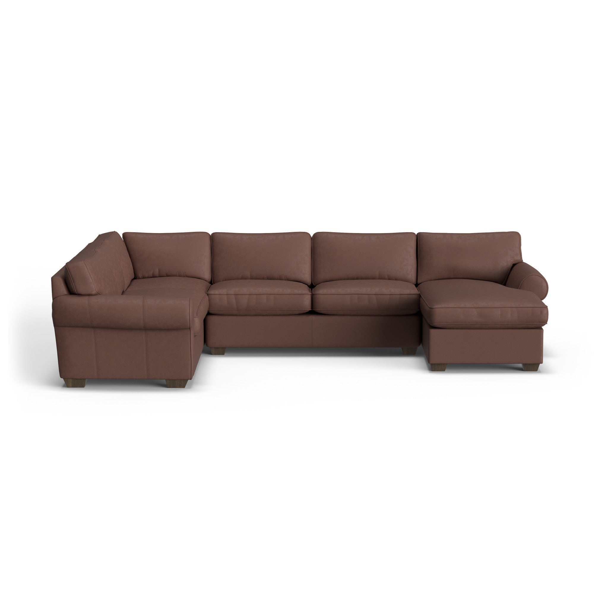Vail Leather Sectional