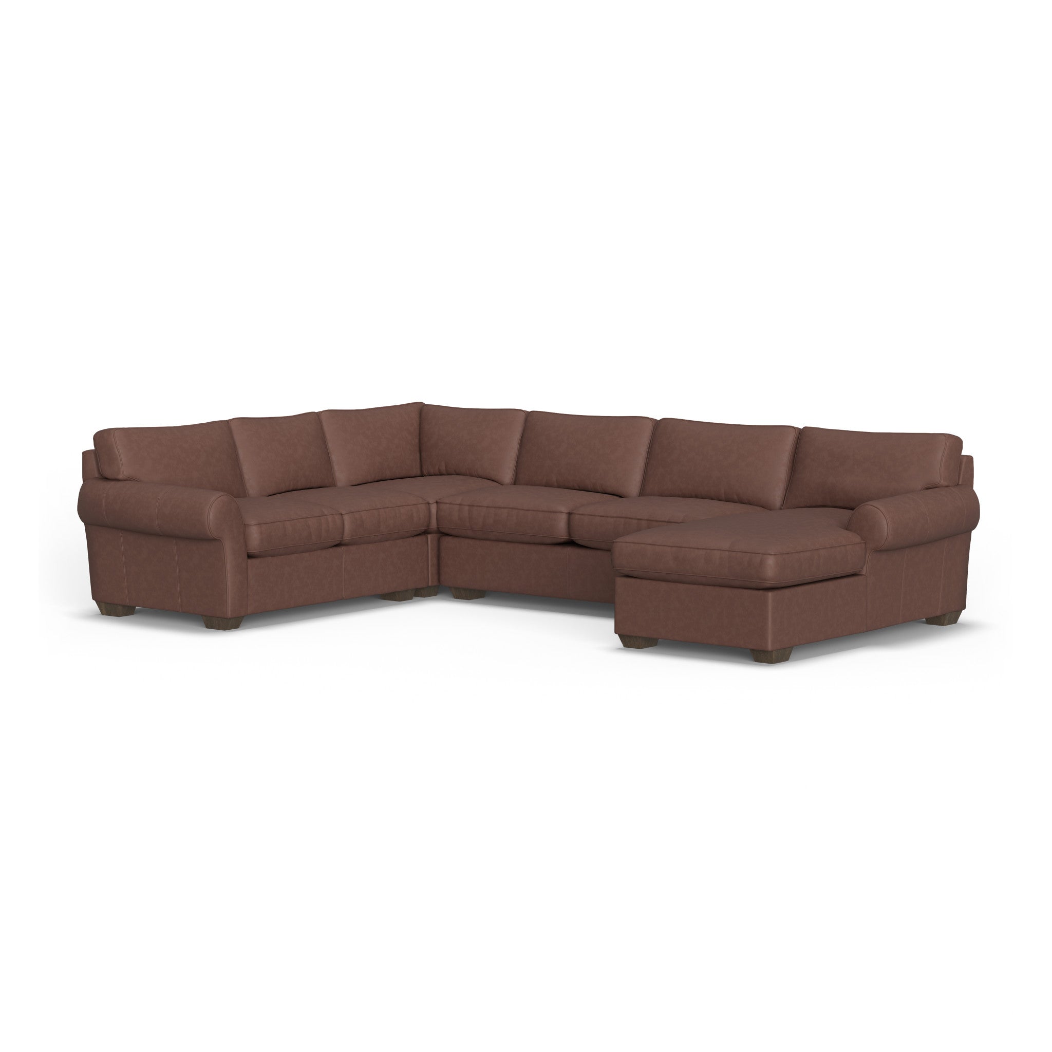 Vail Leather Sectional