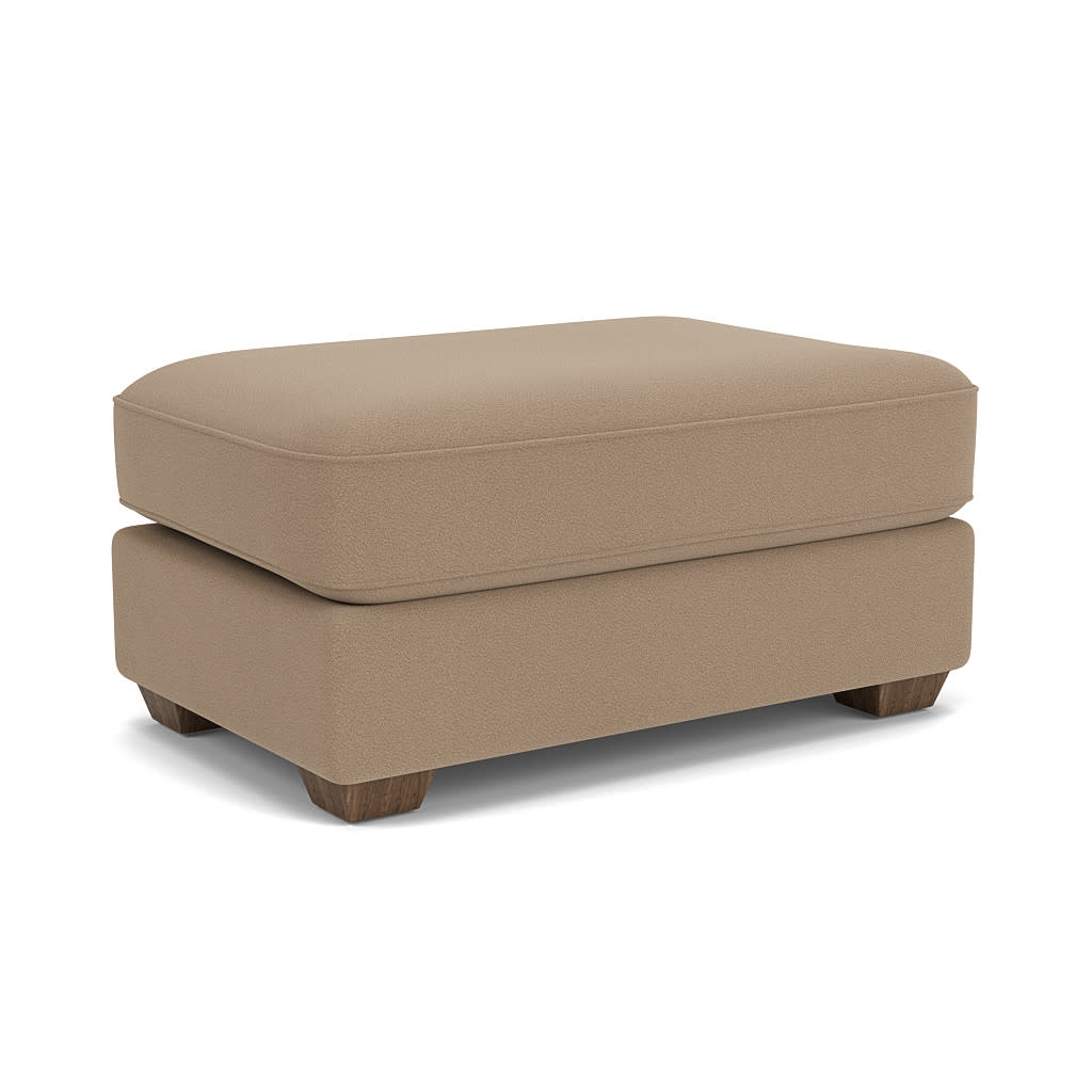 Thornton Leather Cocktail Ottoman