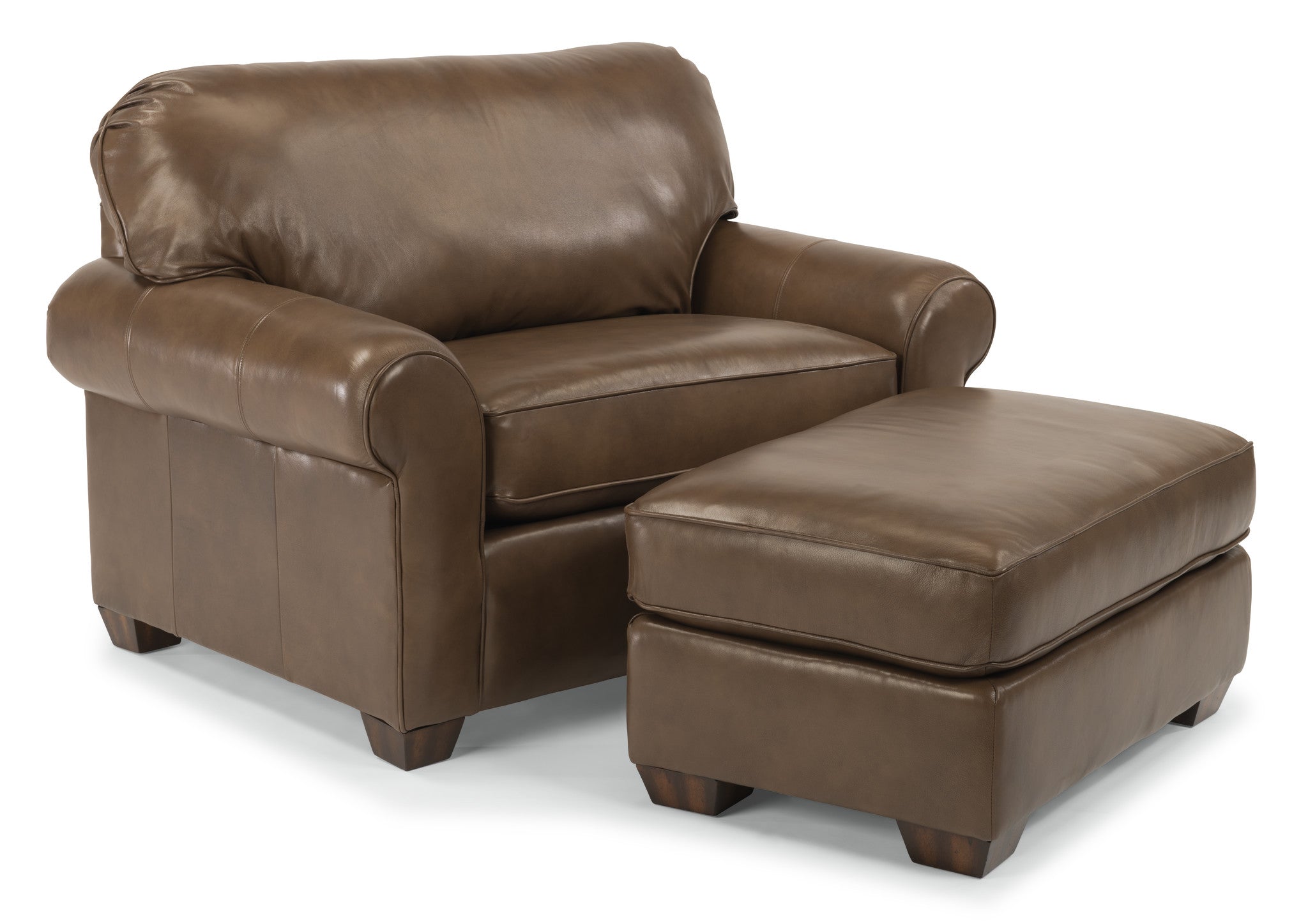 Thornton Leather Chair and a Half