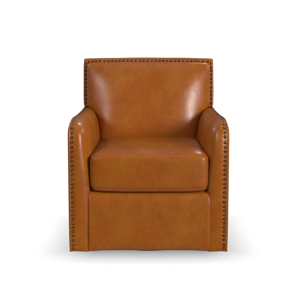 Beckett Leather Swivel Chair