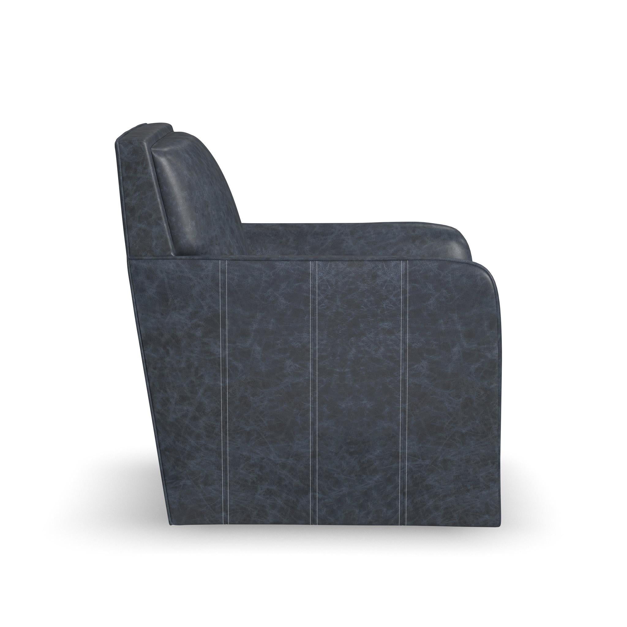 Beckett Leather Swivel Chair