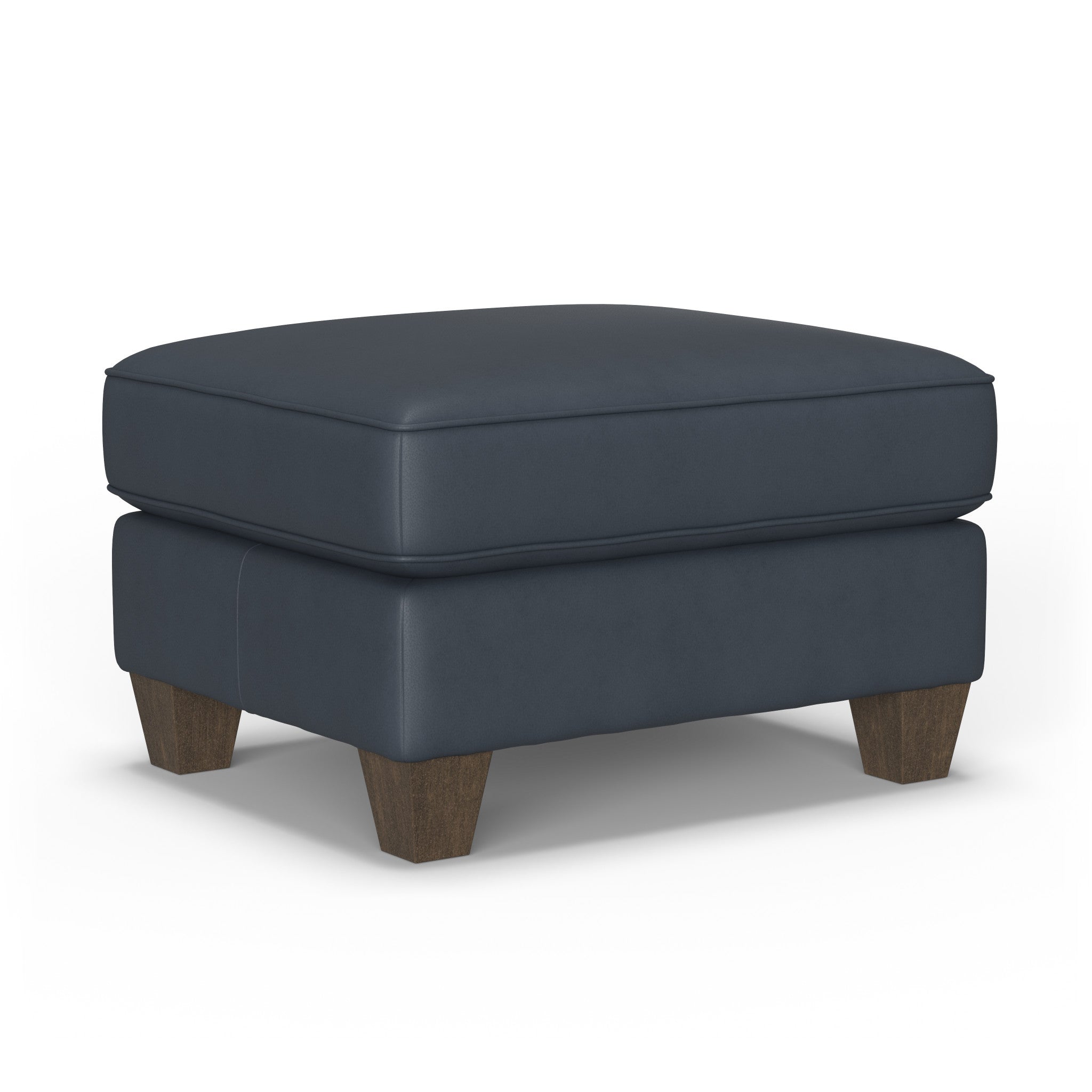 Dempsey Leather Ottoman