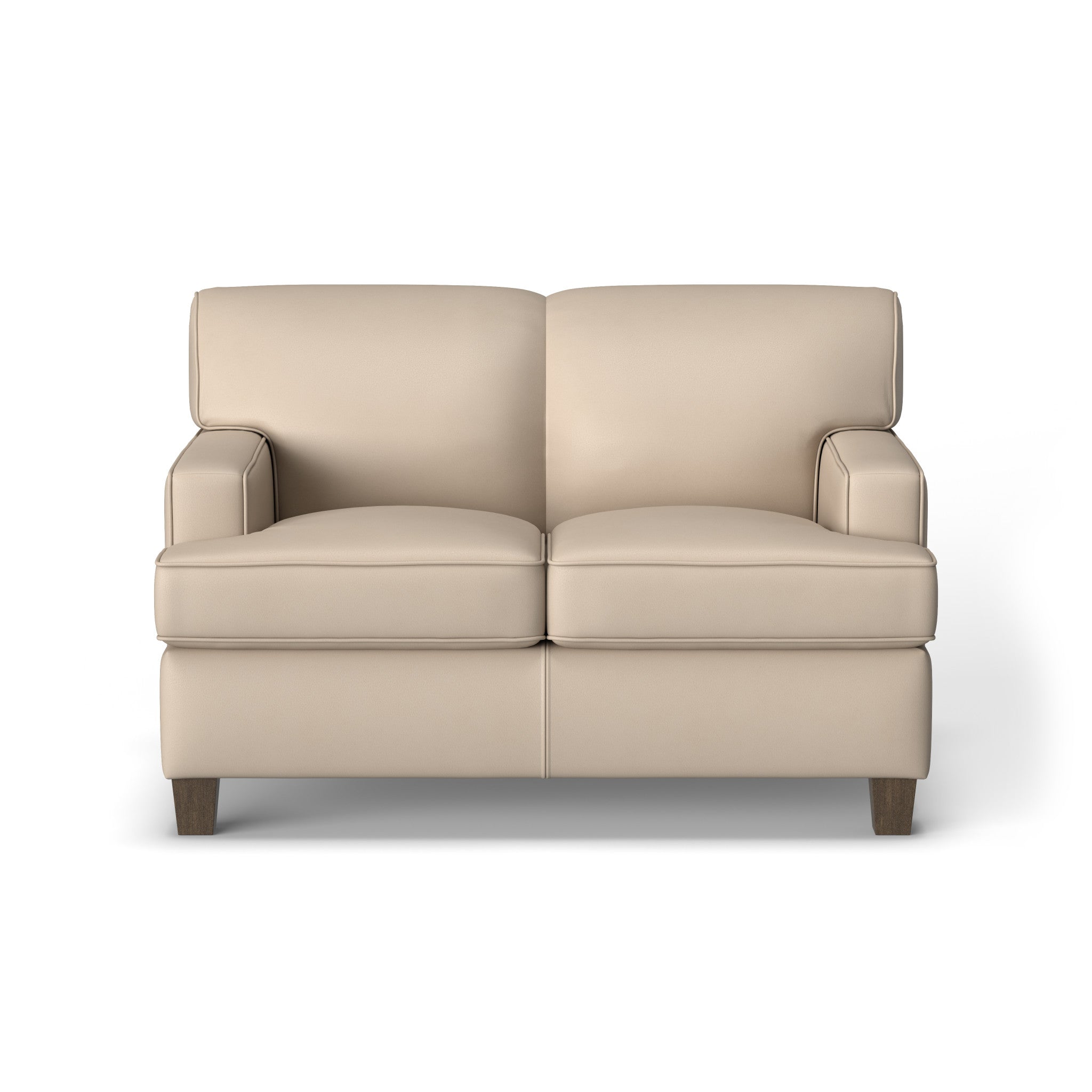 Dempsey Leather Loveseat