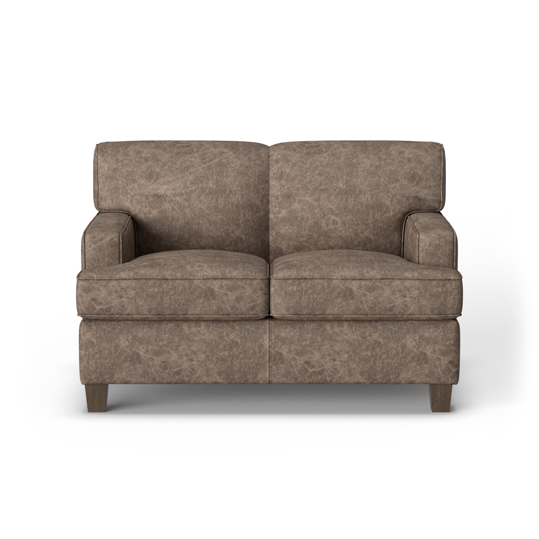 Dempsey Leather Loveseat