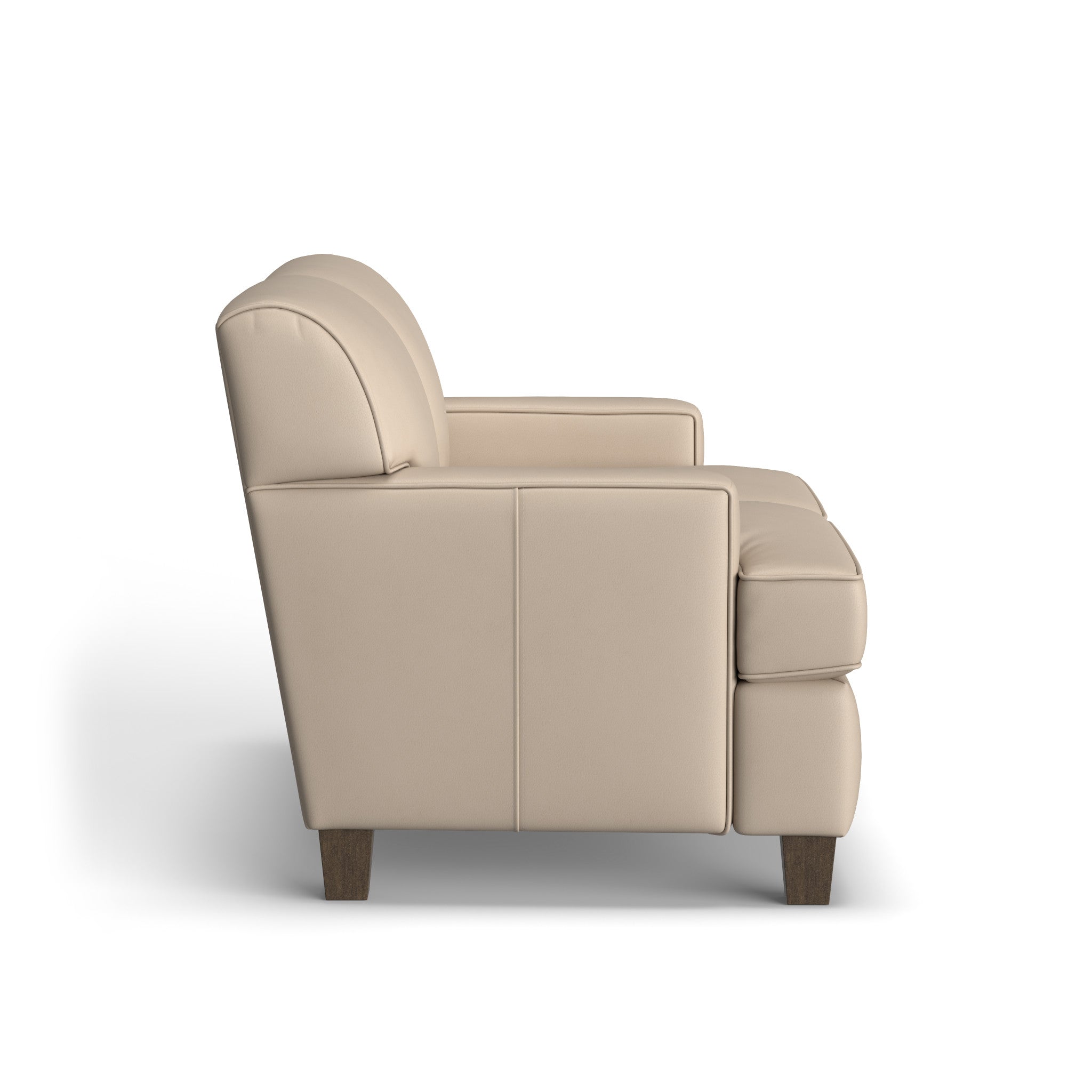 Dempsey Leather Loveseat