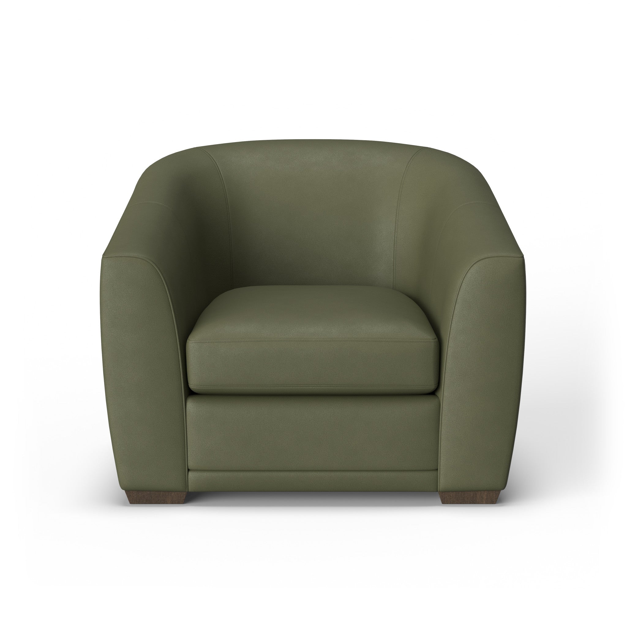 Jewel Fabric & Leather Chair