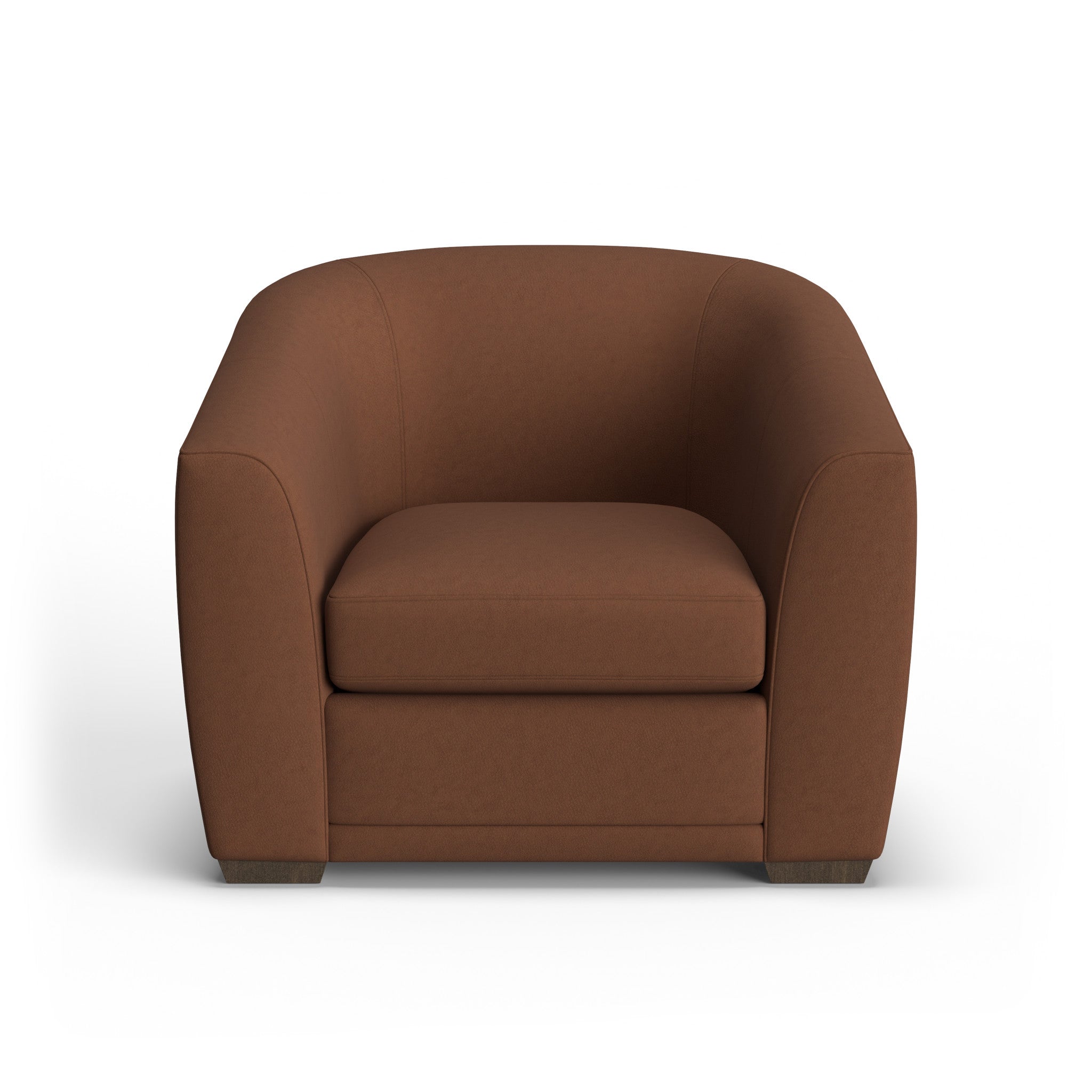Jewel Fabric & Leather Chair