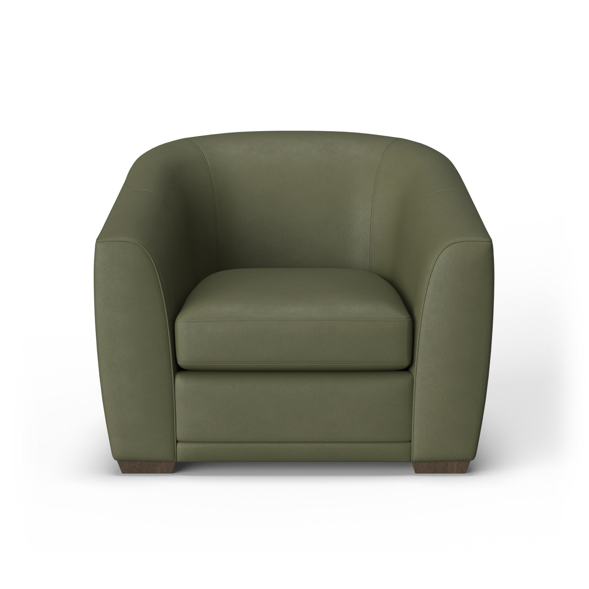 Jewel Fabric & Leather Chair