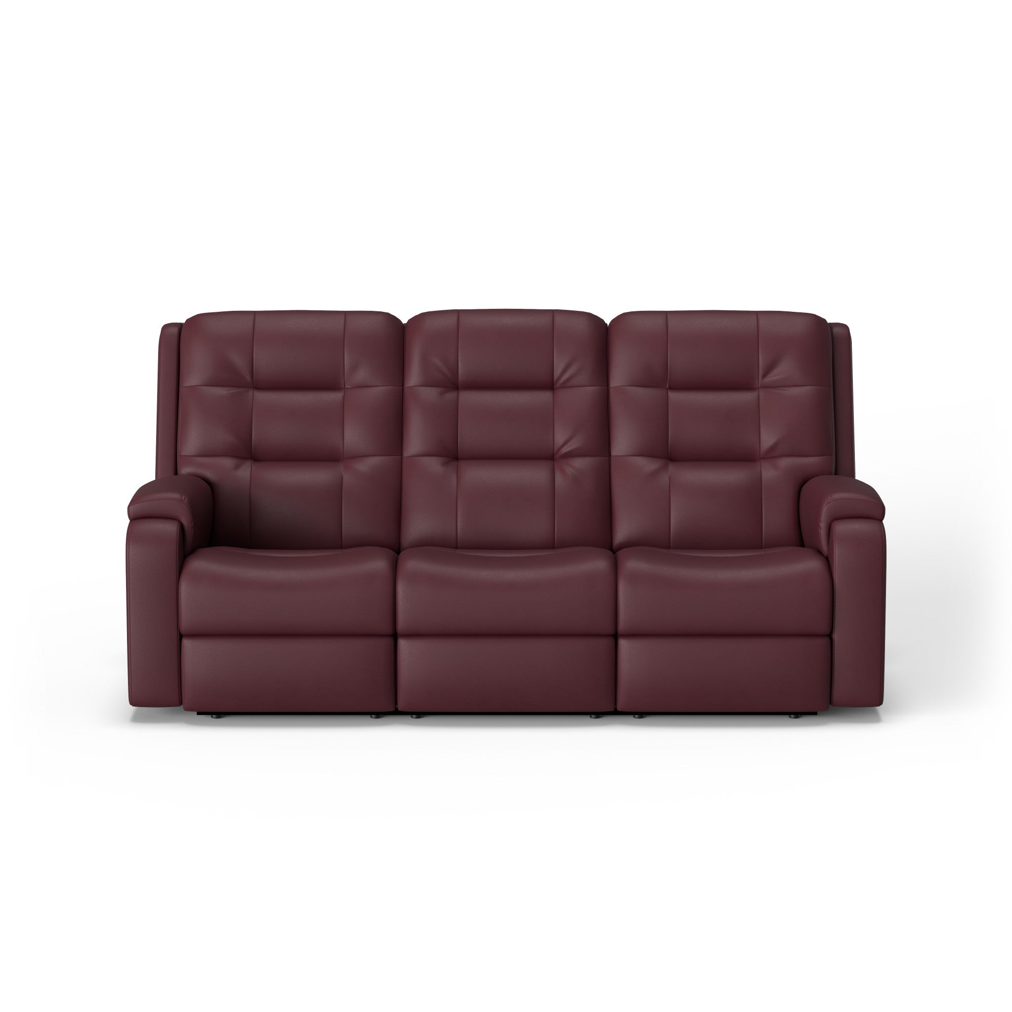 Arlo Leather Power Reclining Sofa with Power Headrests