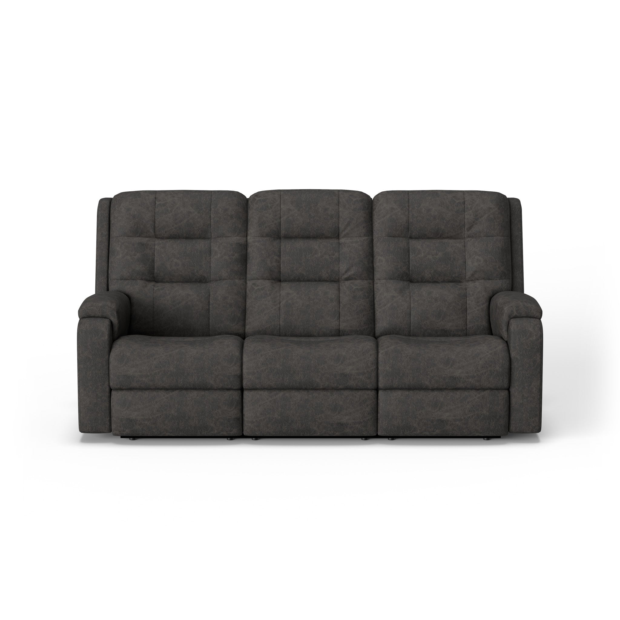 Arlo Leather Power Reclining Sofa with Power Headrests
