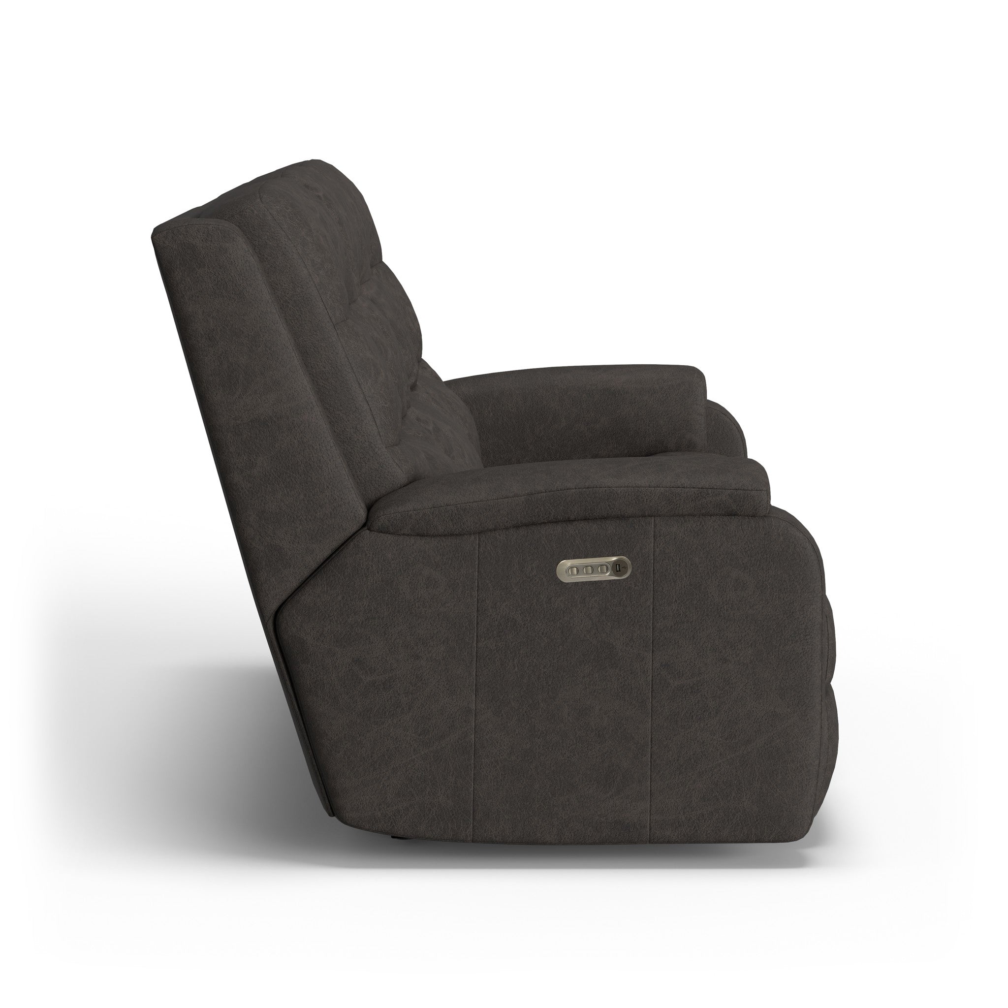 Arlo Leather Power Reclining Sofa with Power Headrests & Lumbar
