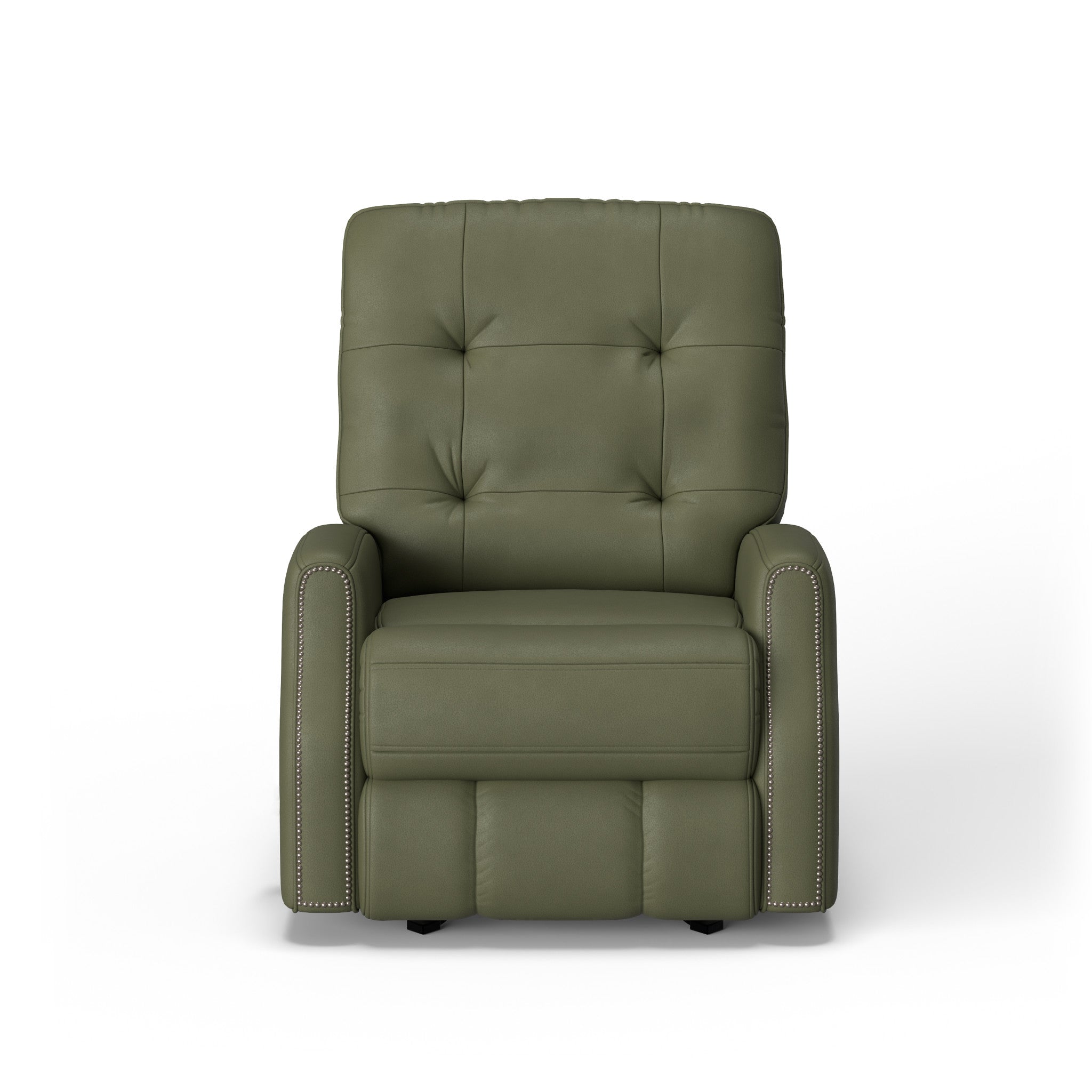 Devon Leather Power Rocking Recliner