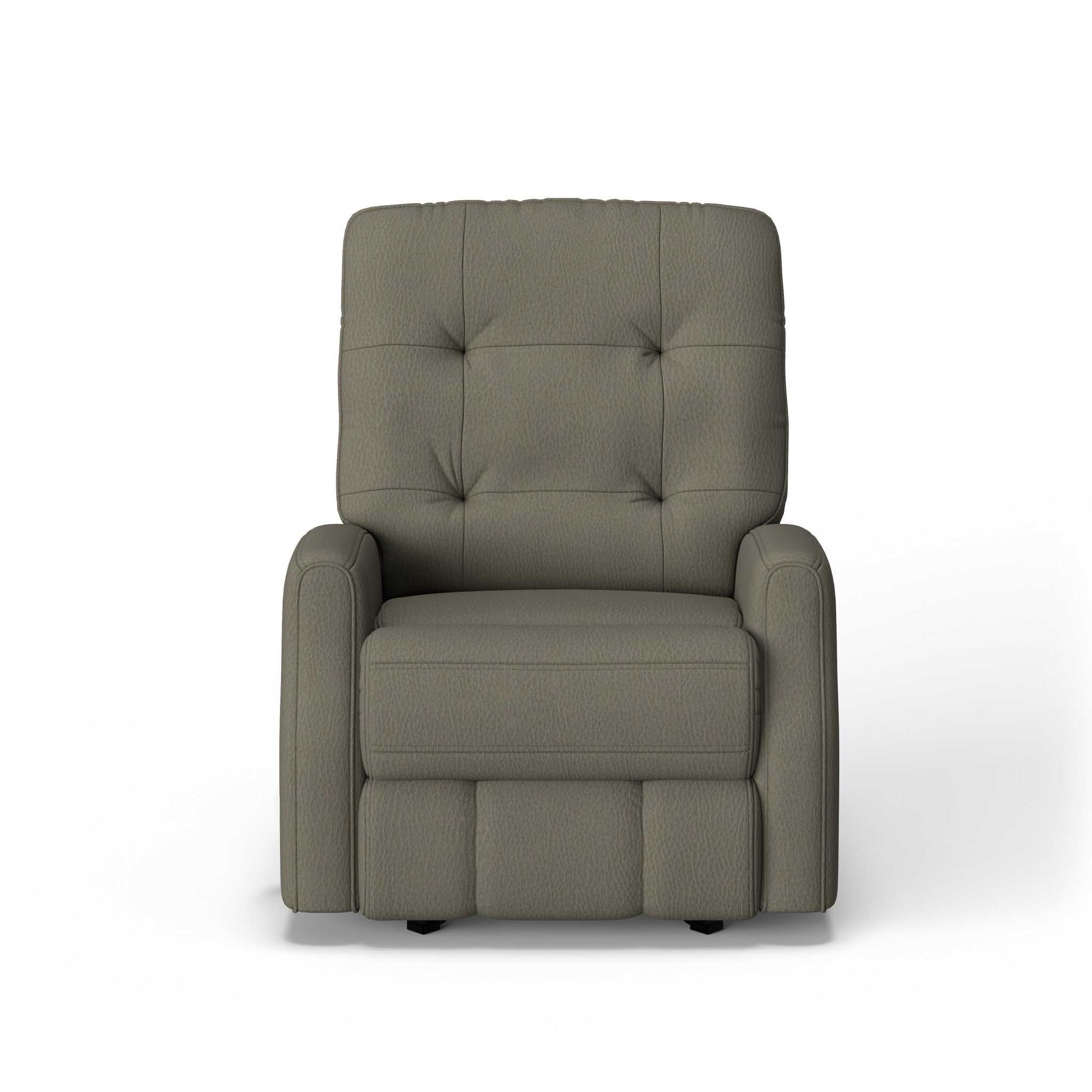 Devon Leather Power Rocking Recliner with Power Headrest