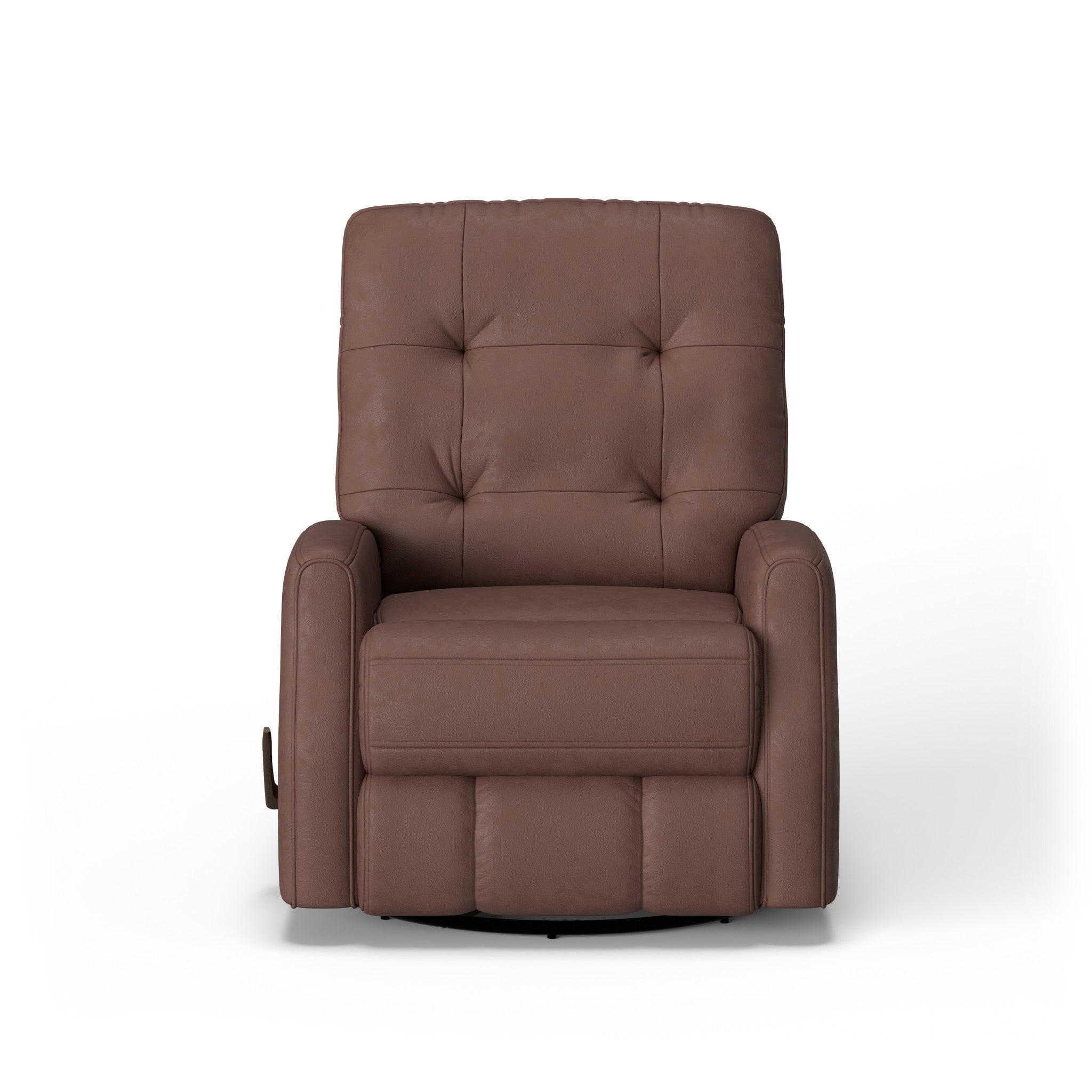 Devon Leather Swivel Gliding Recliner