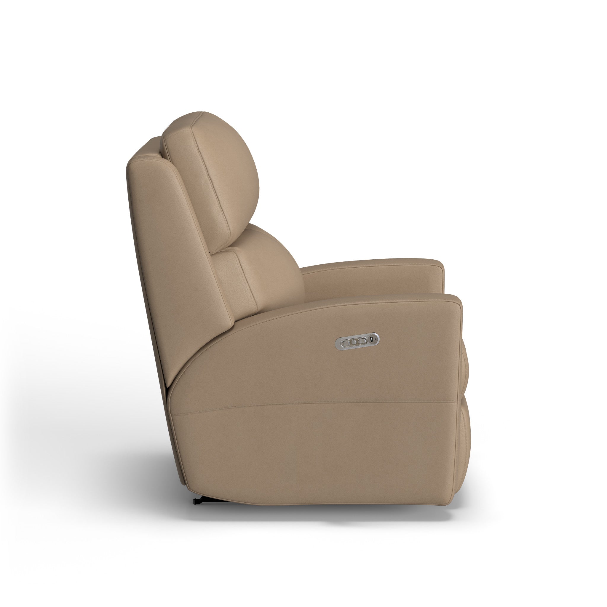 Catalina Leather Power Rocking Recliner with Power Headrest