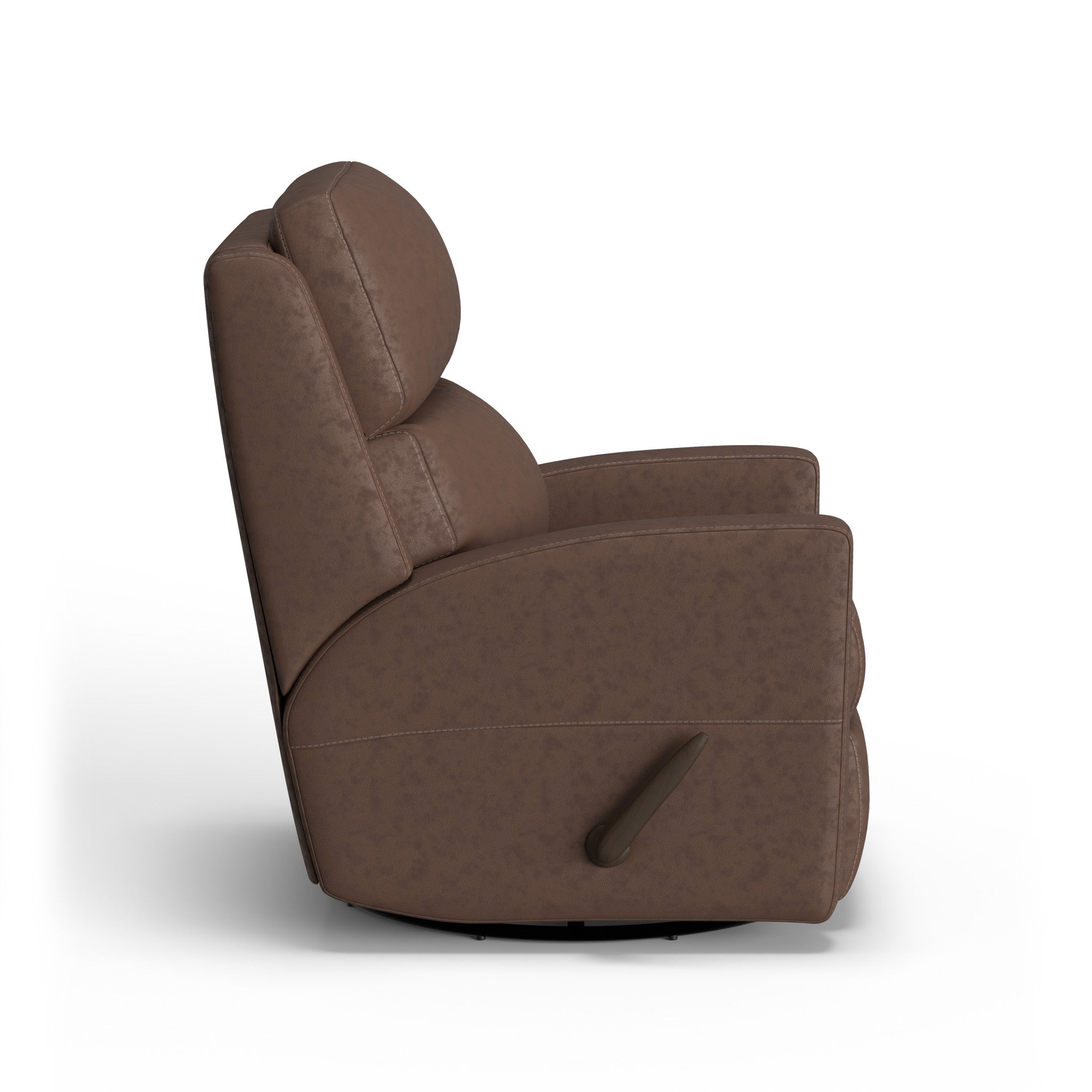 Catalina Leather Swivel Gliding Recliner