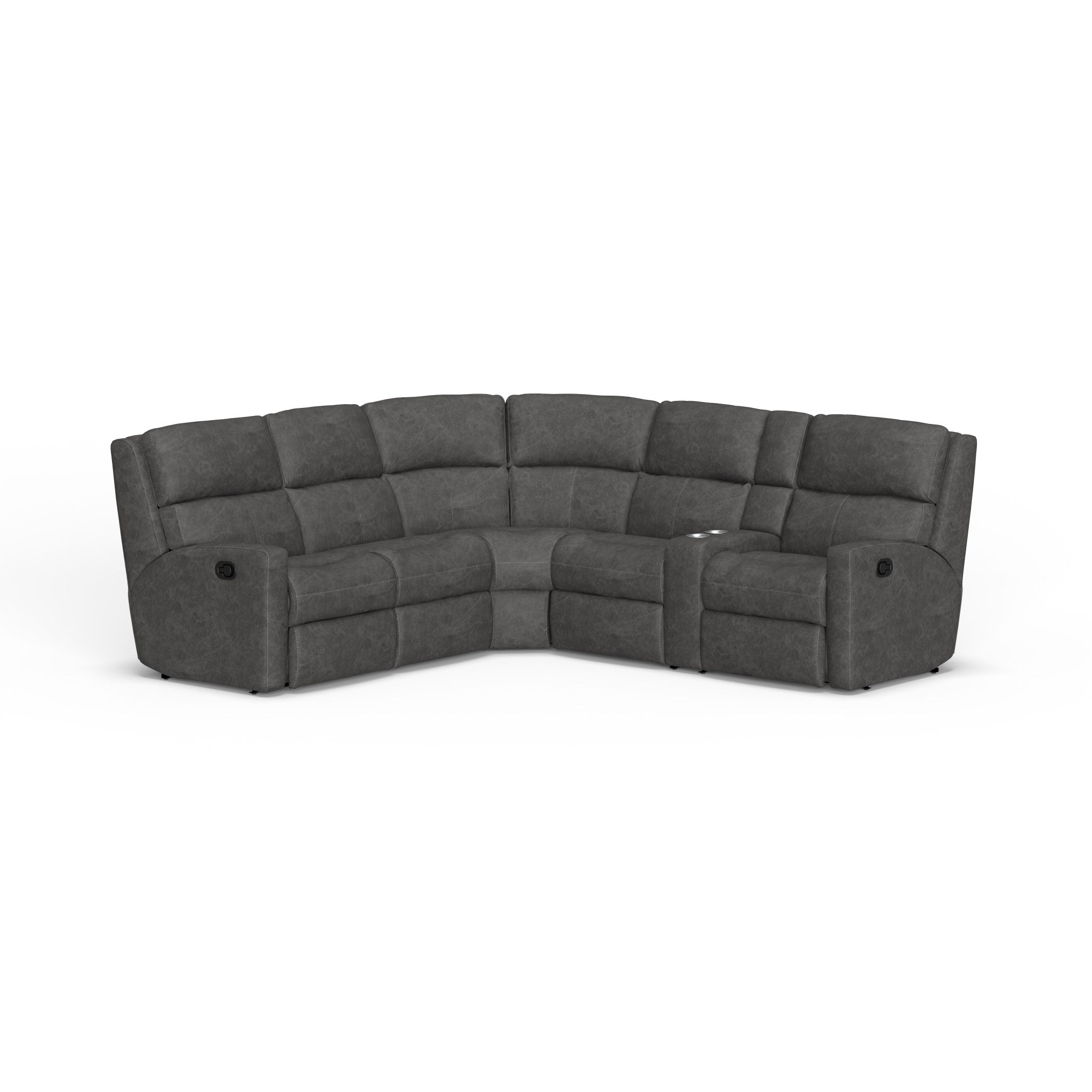 Catalina Leather Reclining Sectional