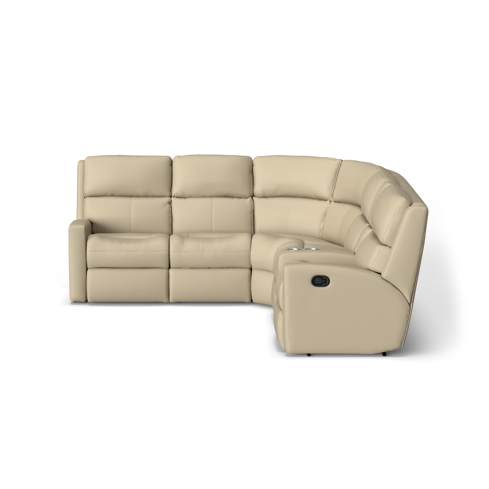 Catalina Leather Reclining Sectional
