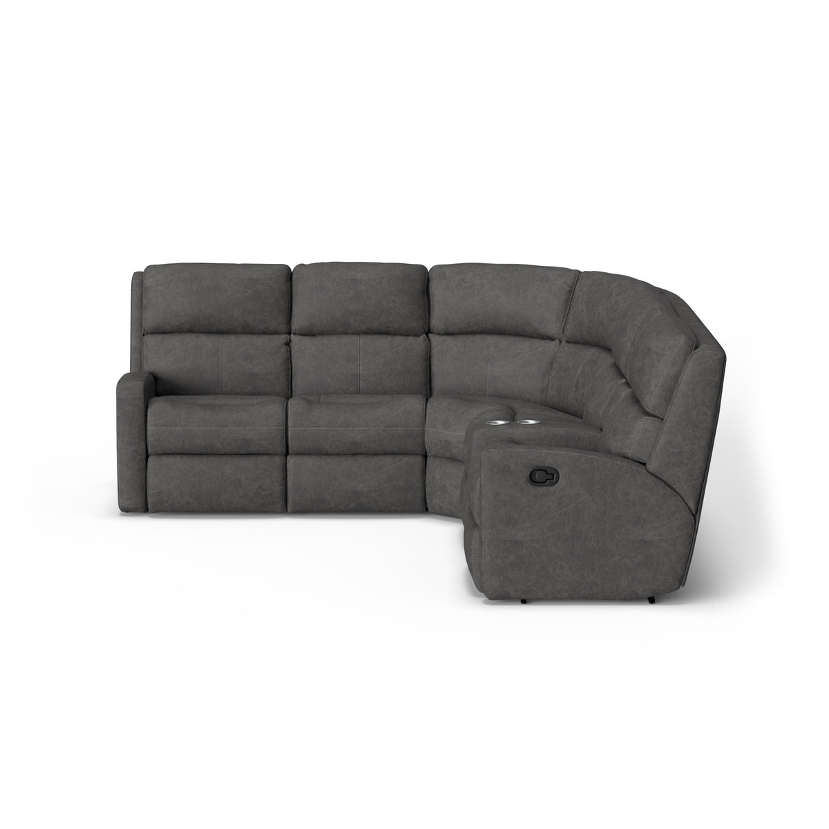 Catalina Leather Reclining Sectional