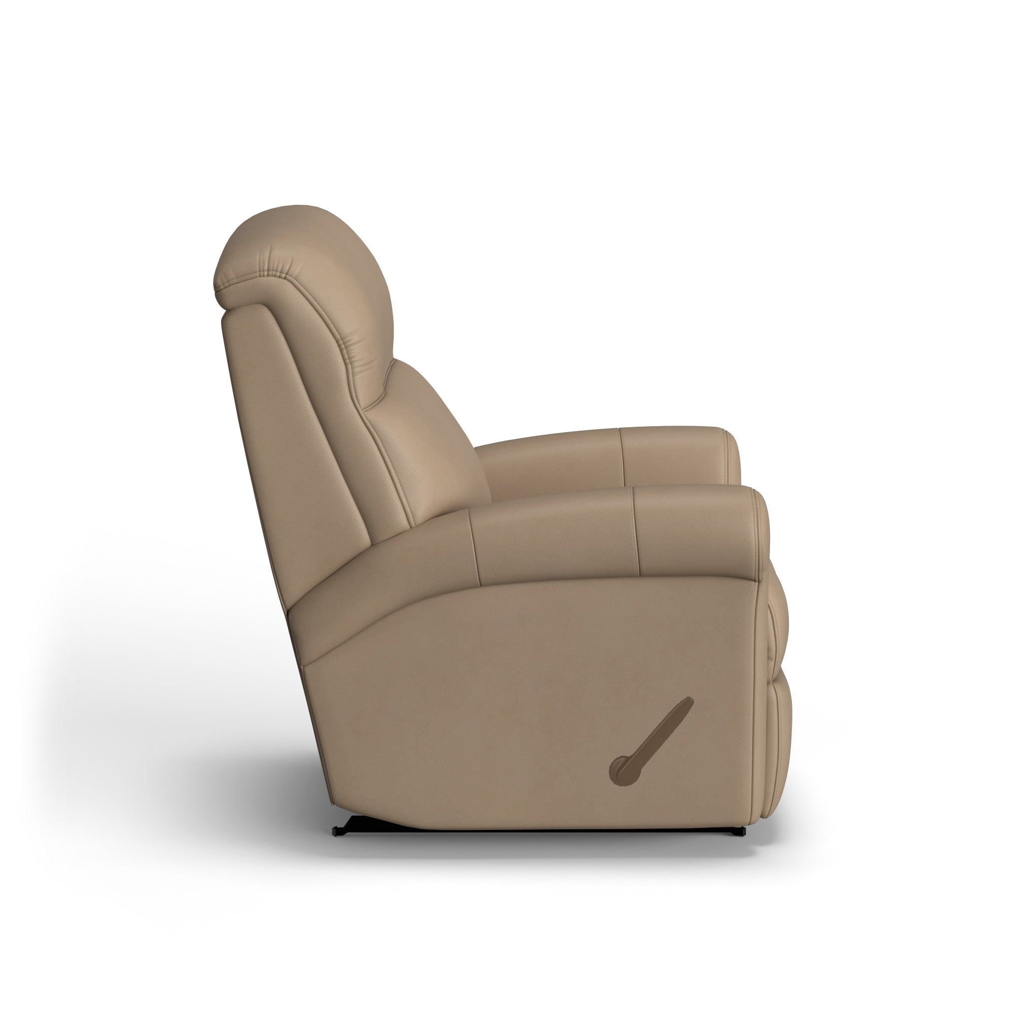 Davis Leather Rocking Recliner