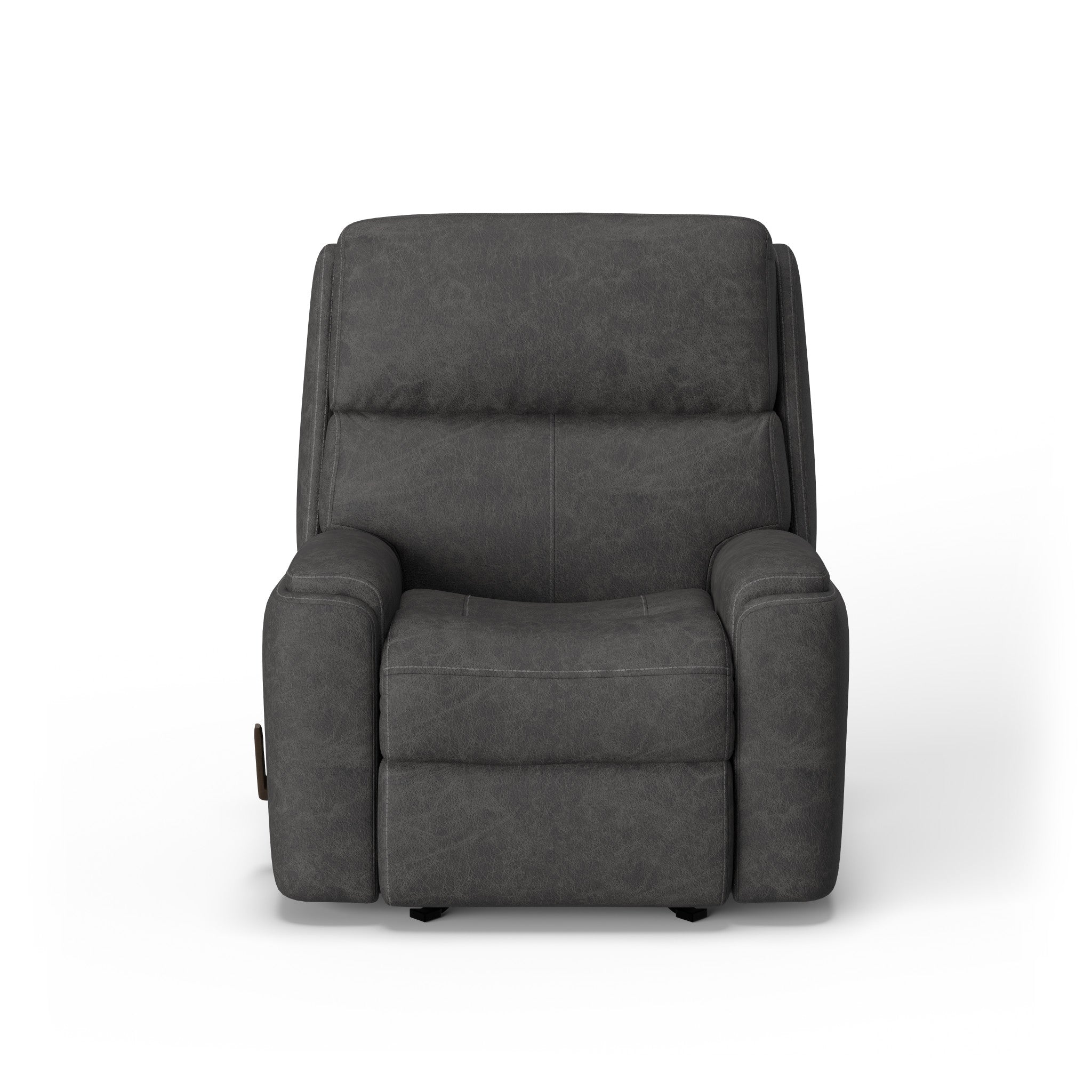 Rio Leather Power Rocking Recliner with Power Headrest