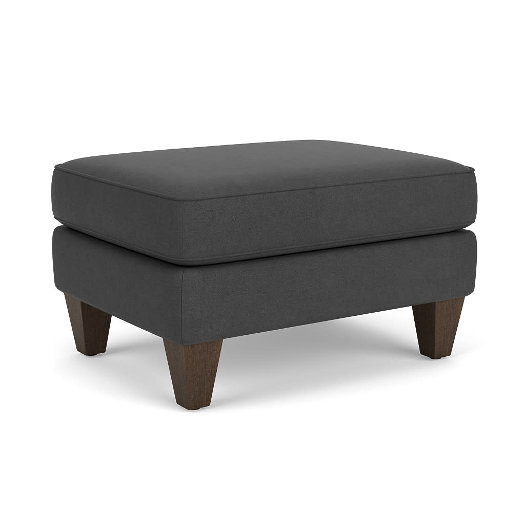 Westside Leather Ottoman