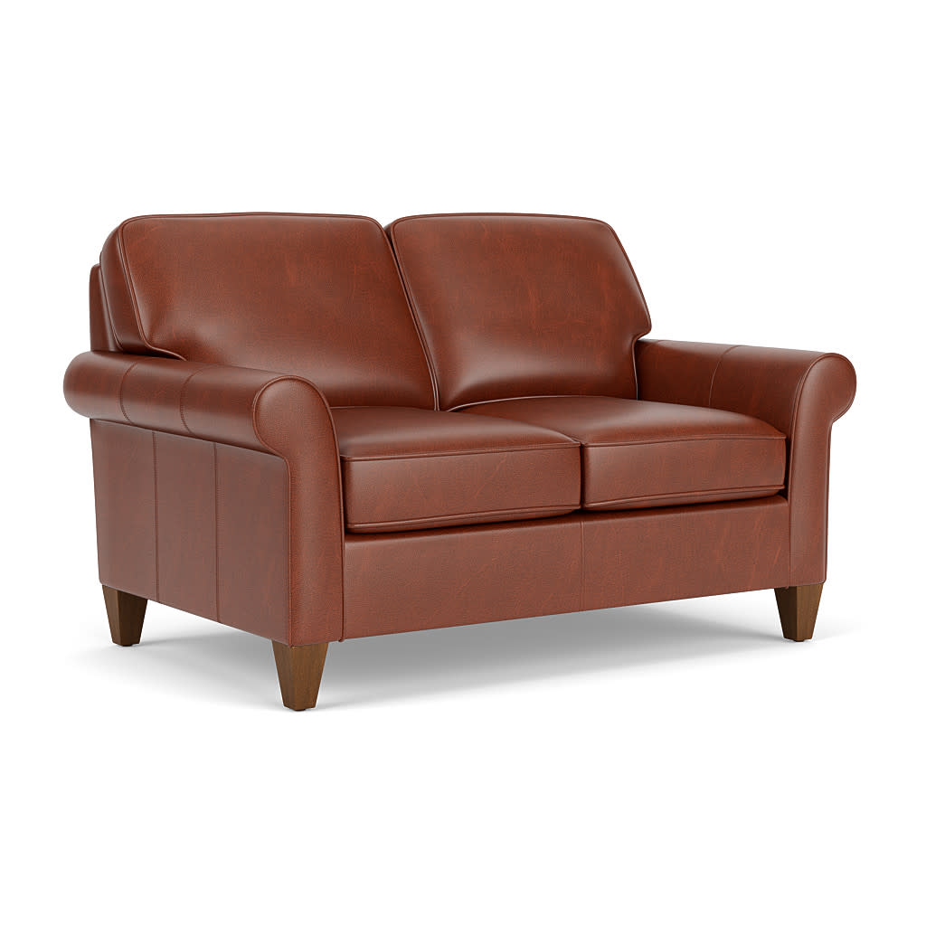 Westside Leather Loveseat