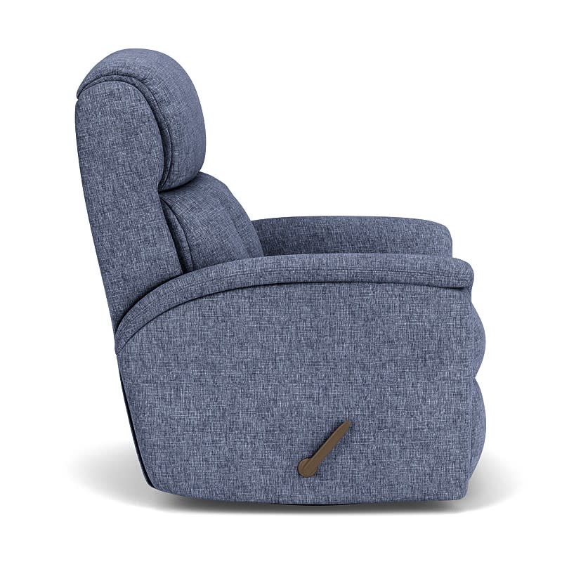 Luna Fabric Swivel Gliding Recliner