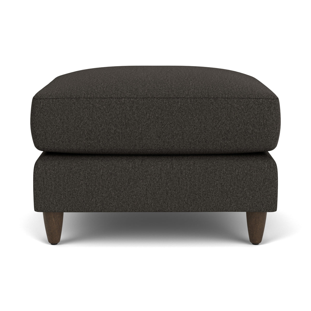 Fern Fabric Ottoman