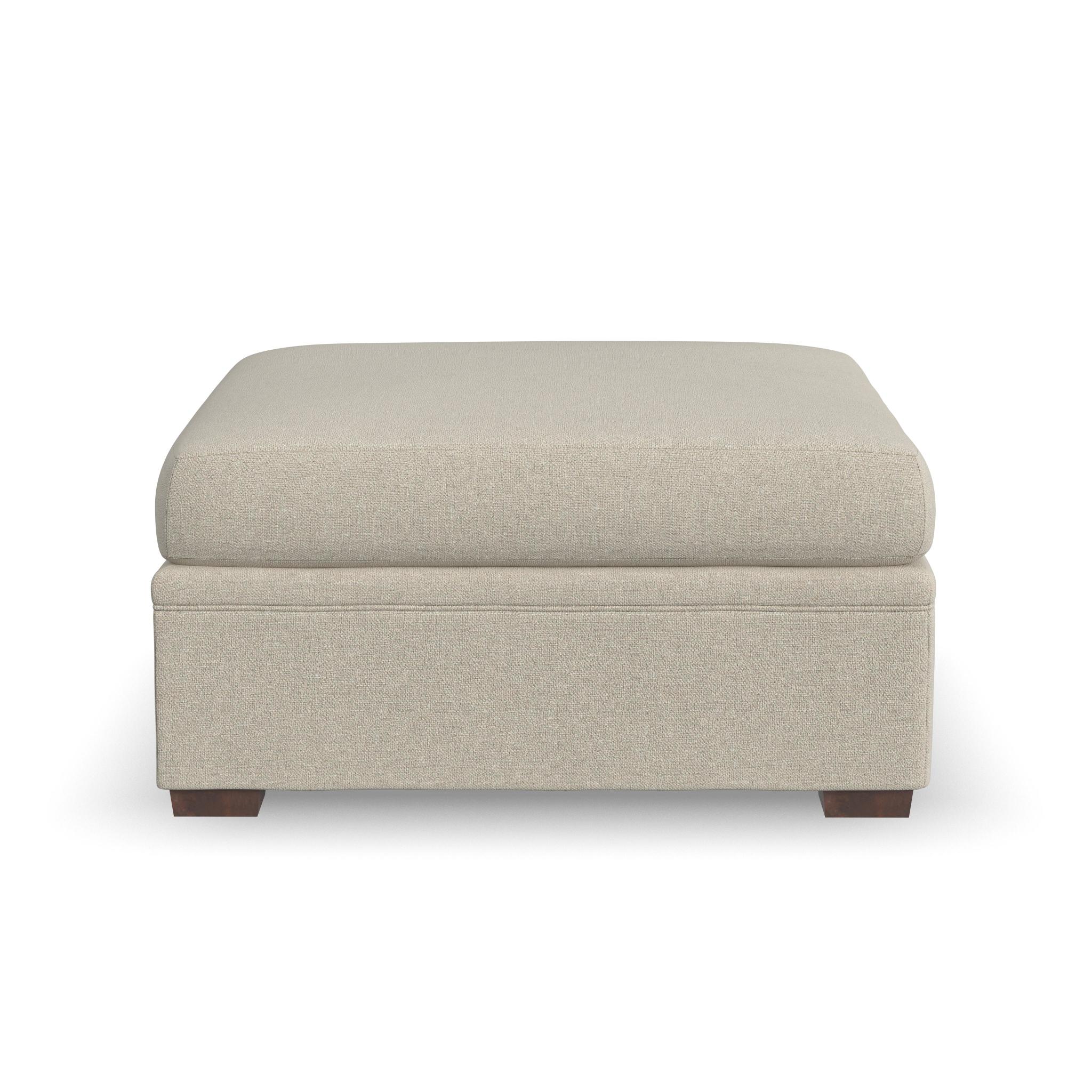 Evelyn Fabric Square Cocktail Ottoman