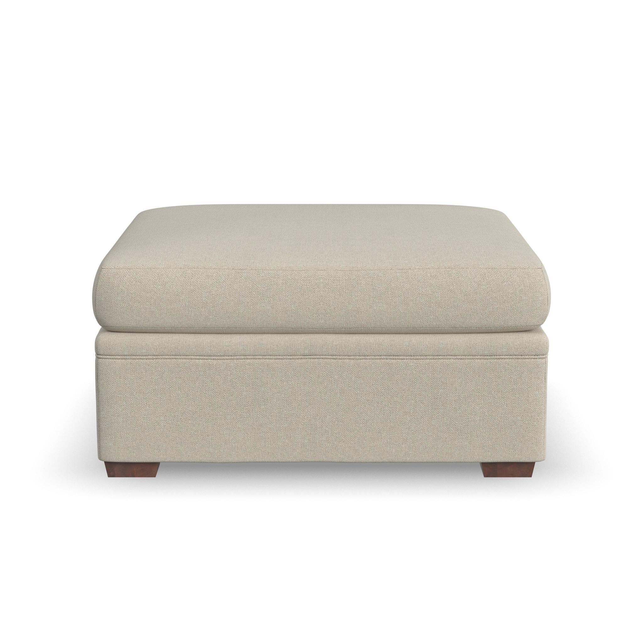 Evelyn Fabric Square Cocktail Ottoman