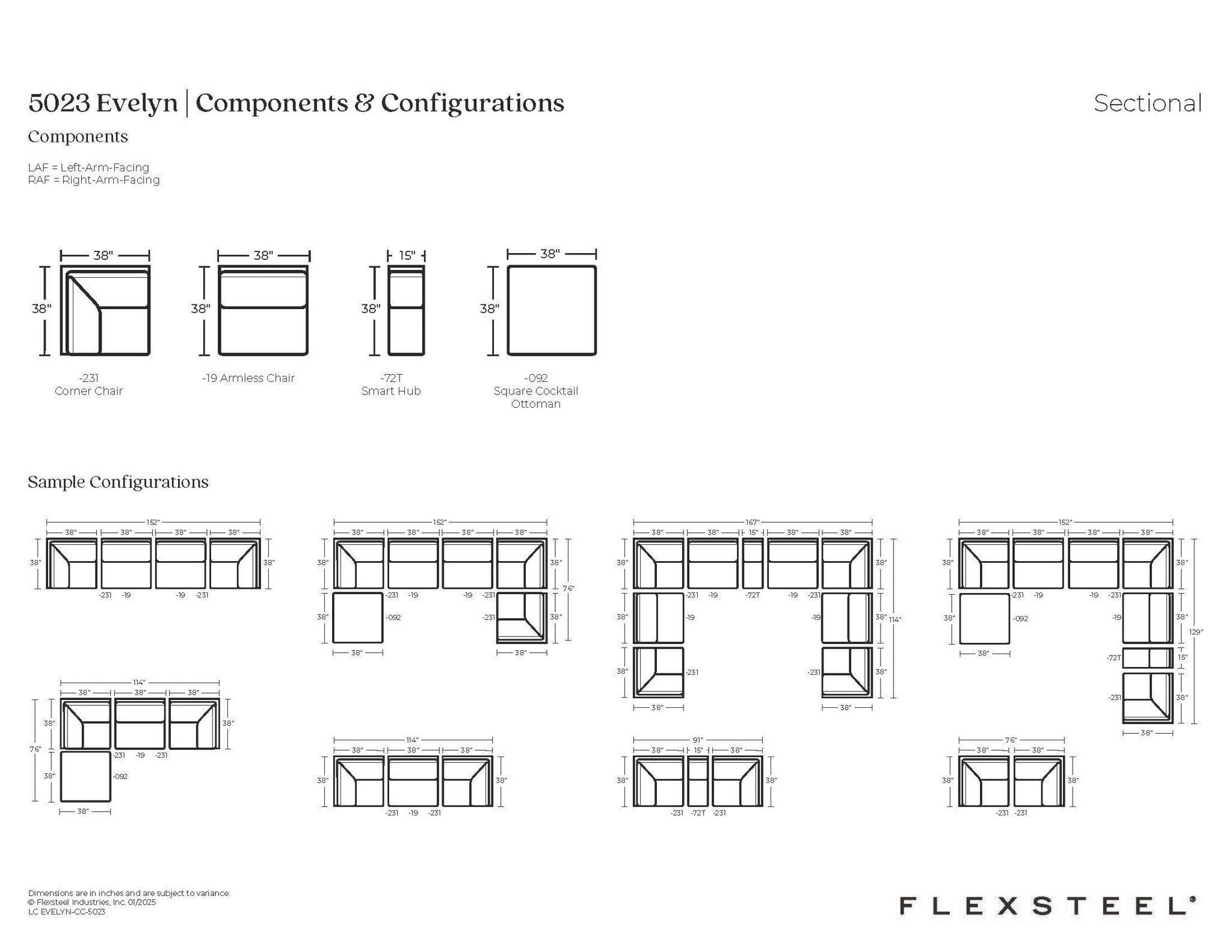 Evelyn Living Spaces Exclusive