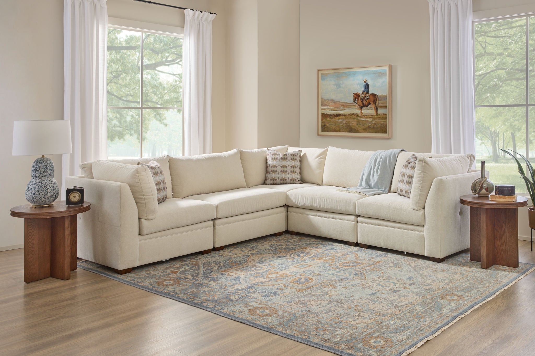 Evelyn Fabric Sectional