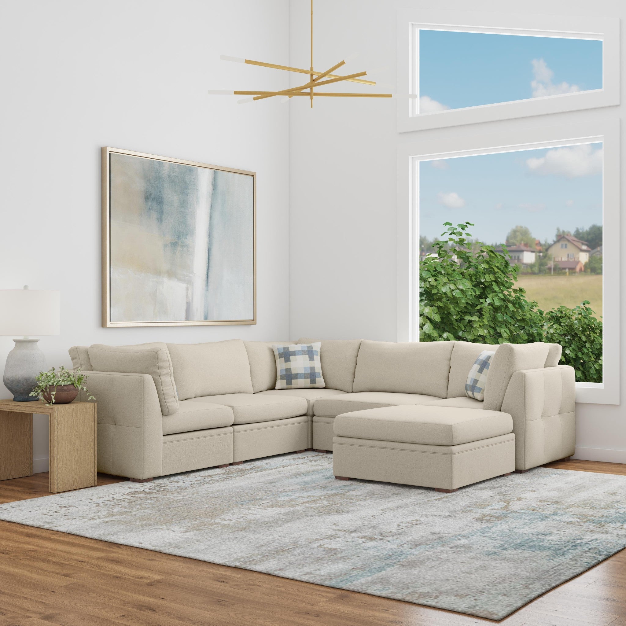 Evelyn Fabric Sectional
