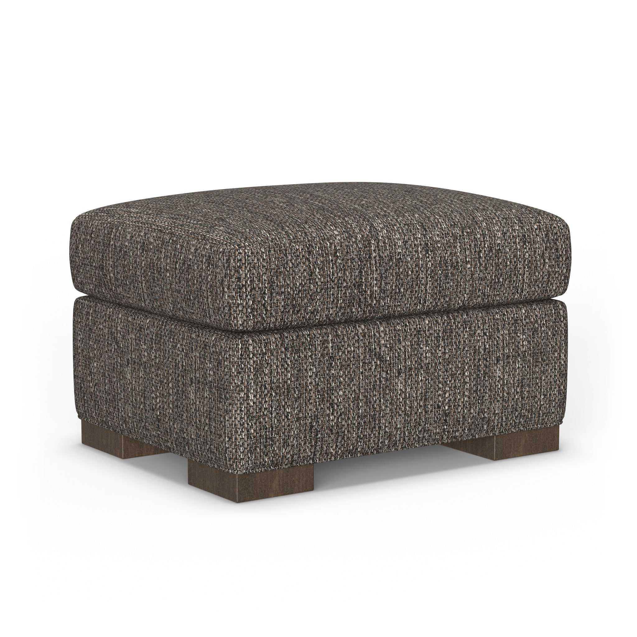 Jasper Fabric Ottoman