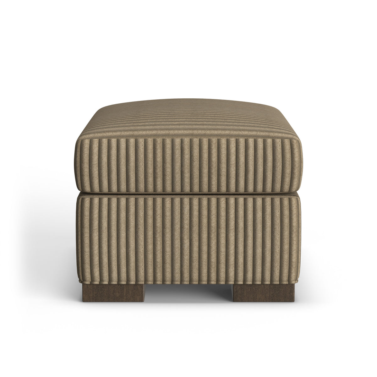 Jasper Fabric Ottoman