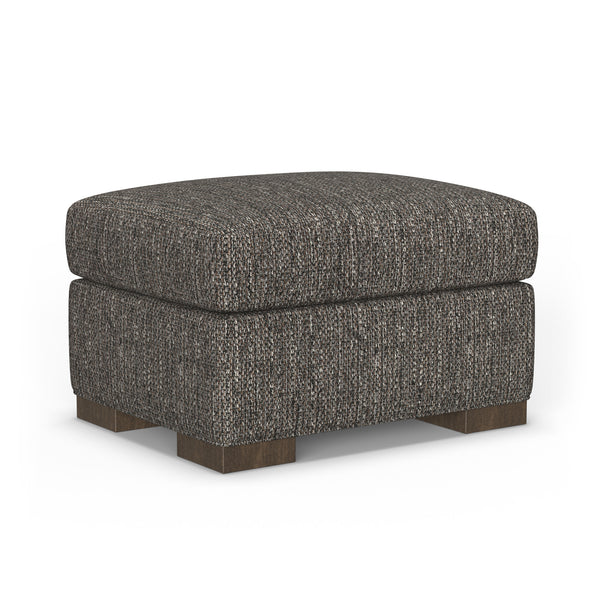 Jasper Fabric Ottoman