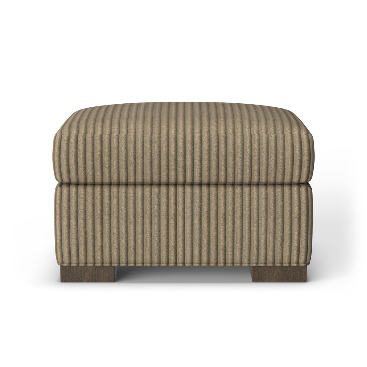 Jasper Fabric Ottoman