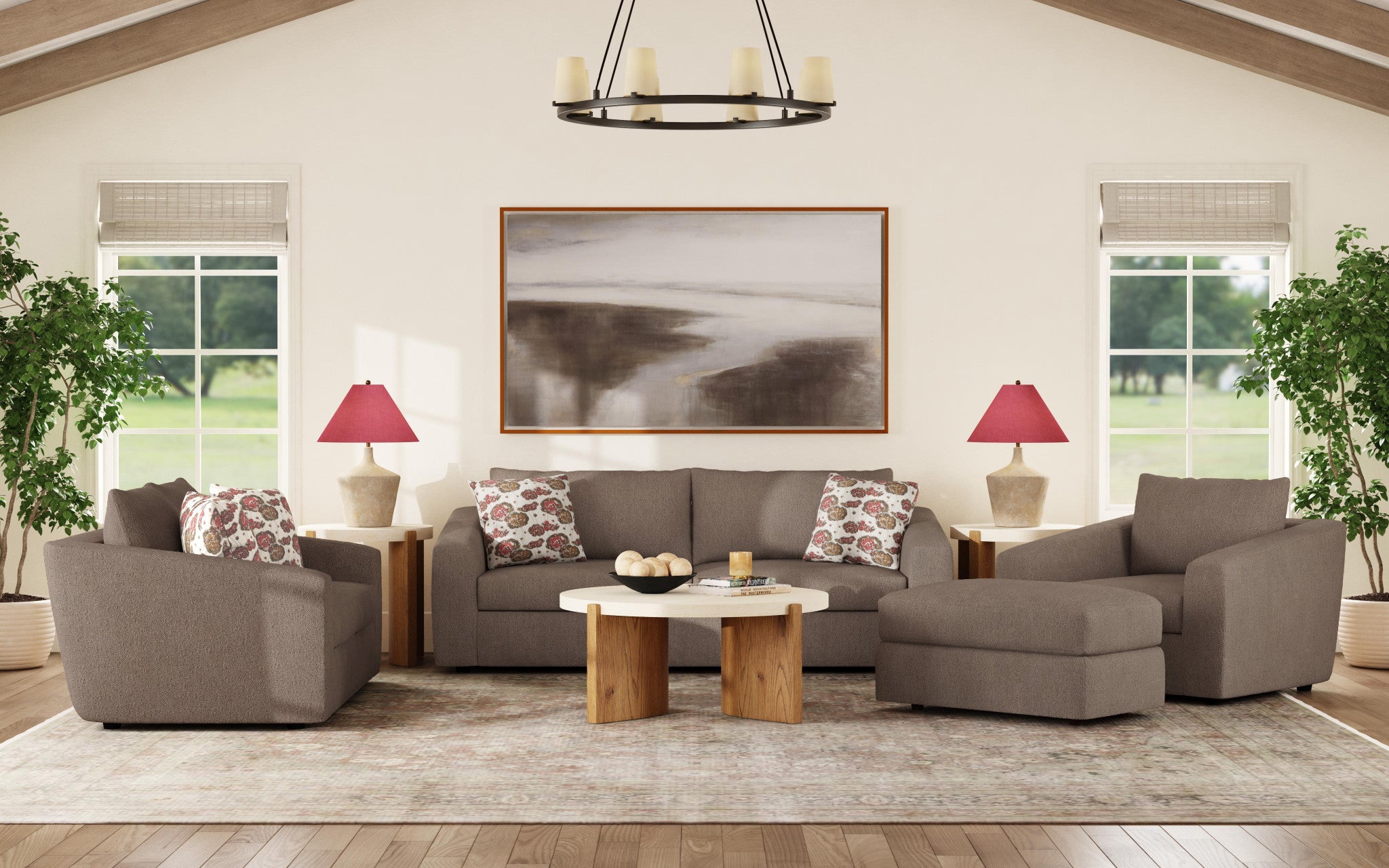 Chevy Fabric Loveseat