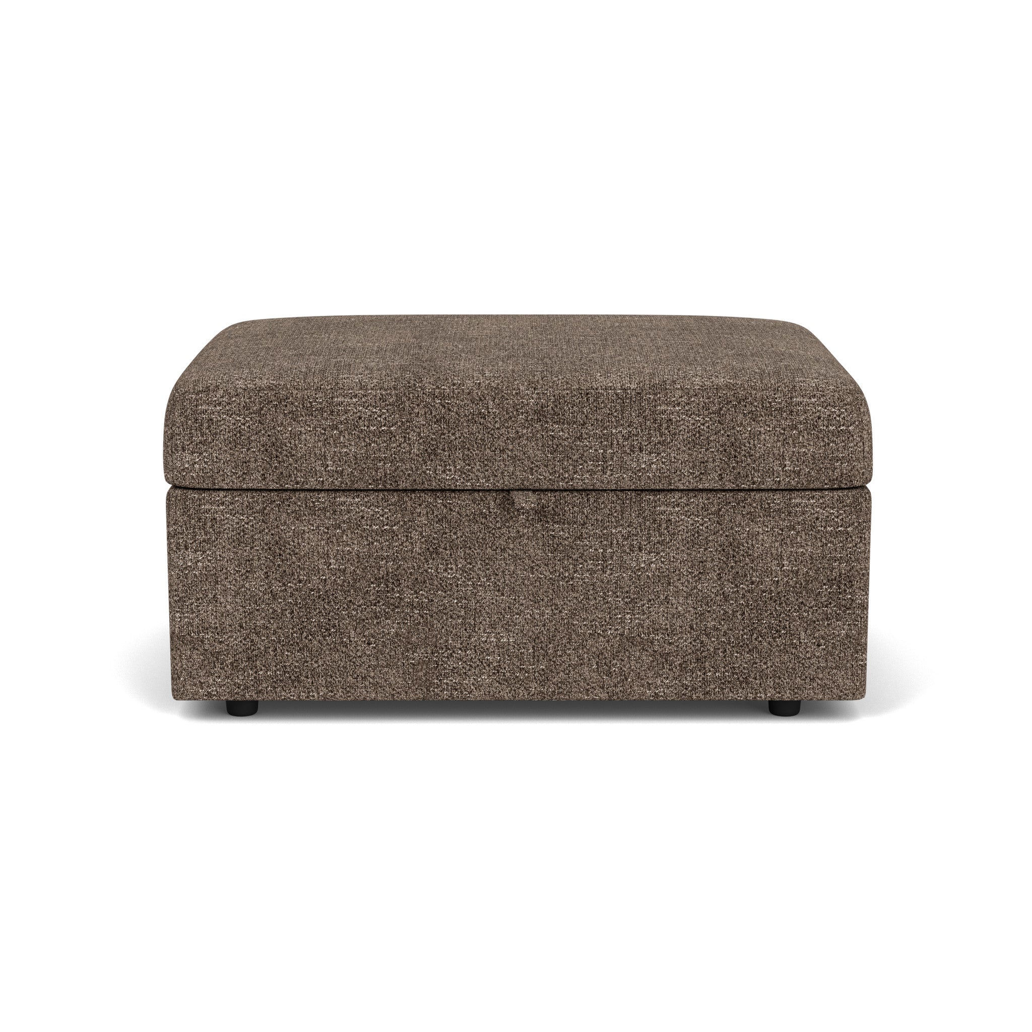 Sky Fabric Storage Ottoman