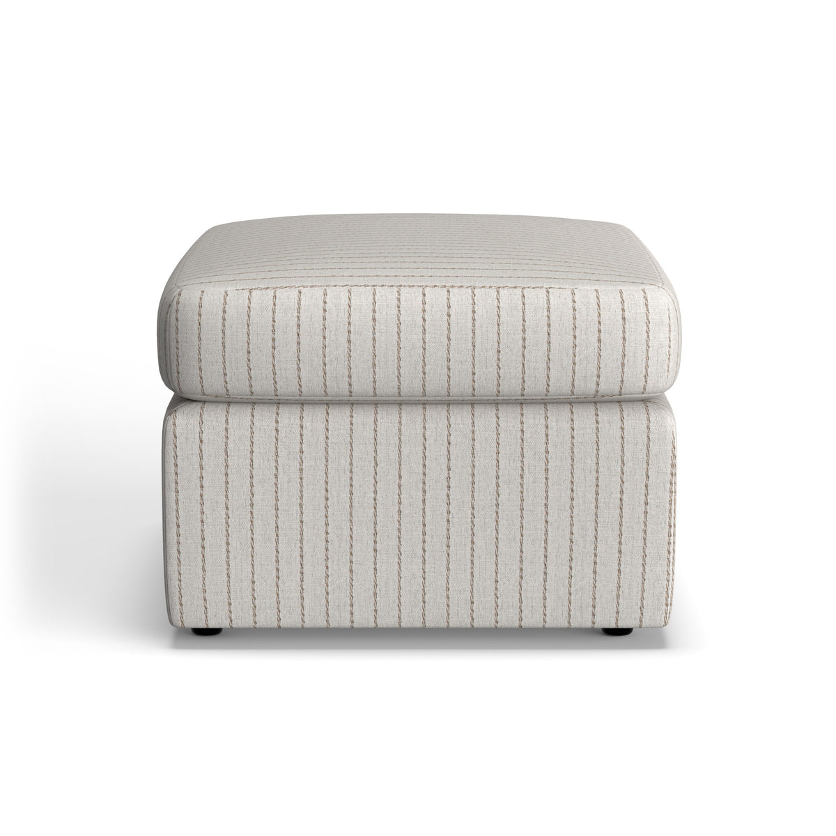 Sky Fabric Ottoman