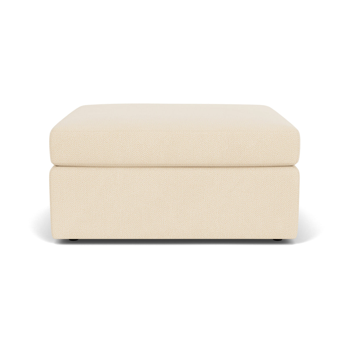 Sky Fabric Square Cocktail Ottoman