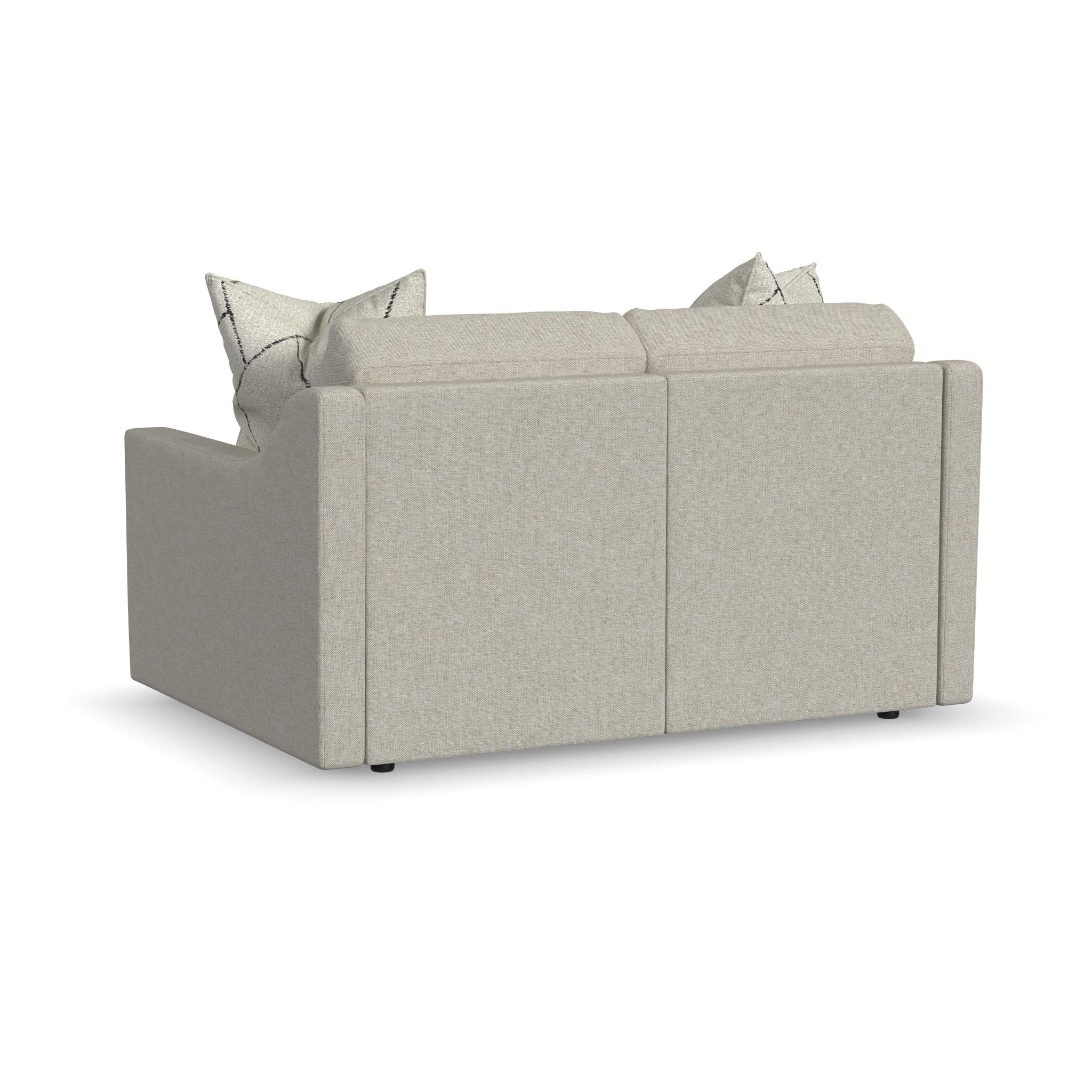Sky Fabric Loveseat