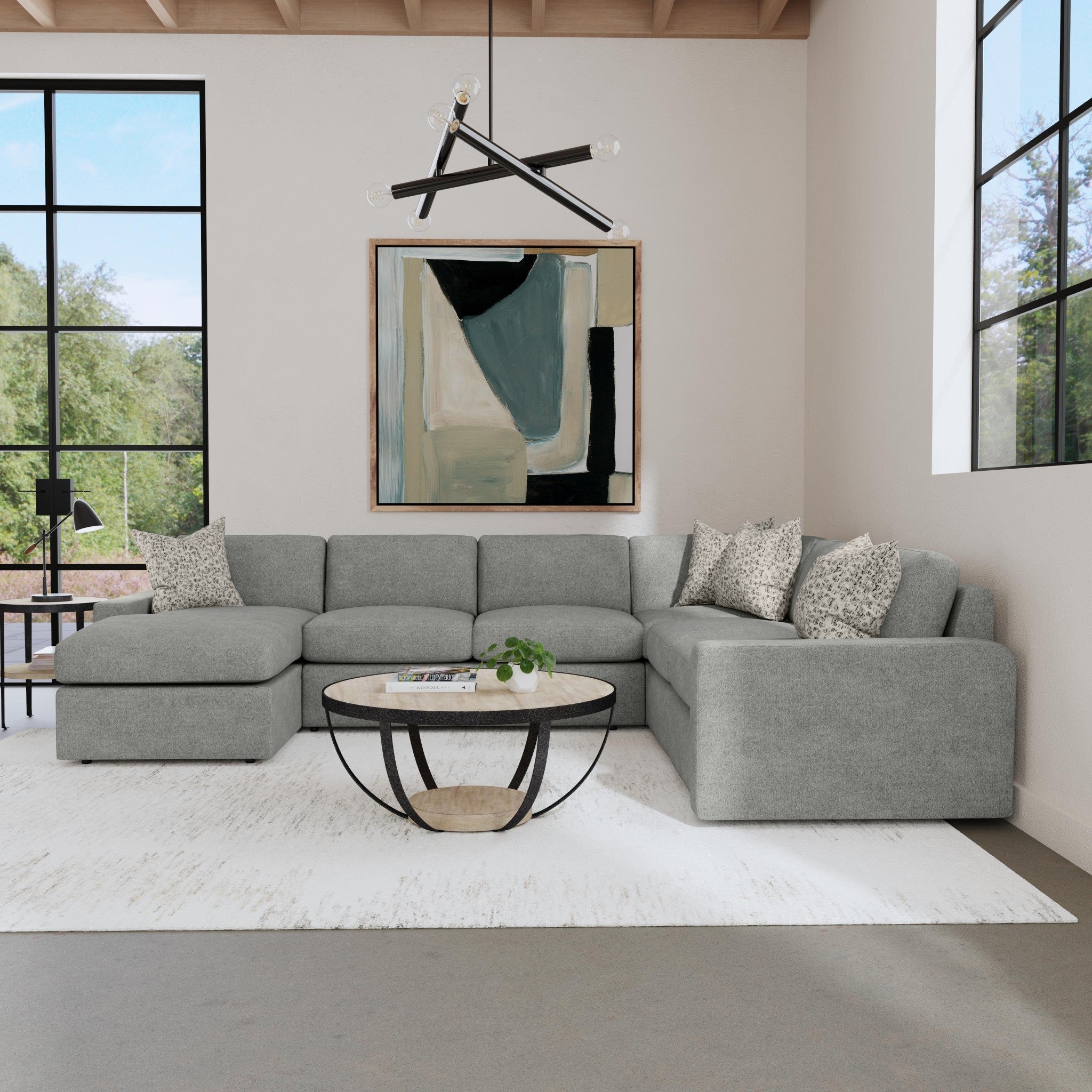 Sky Fabric Sectional