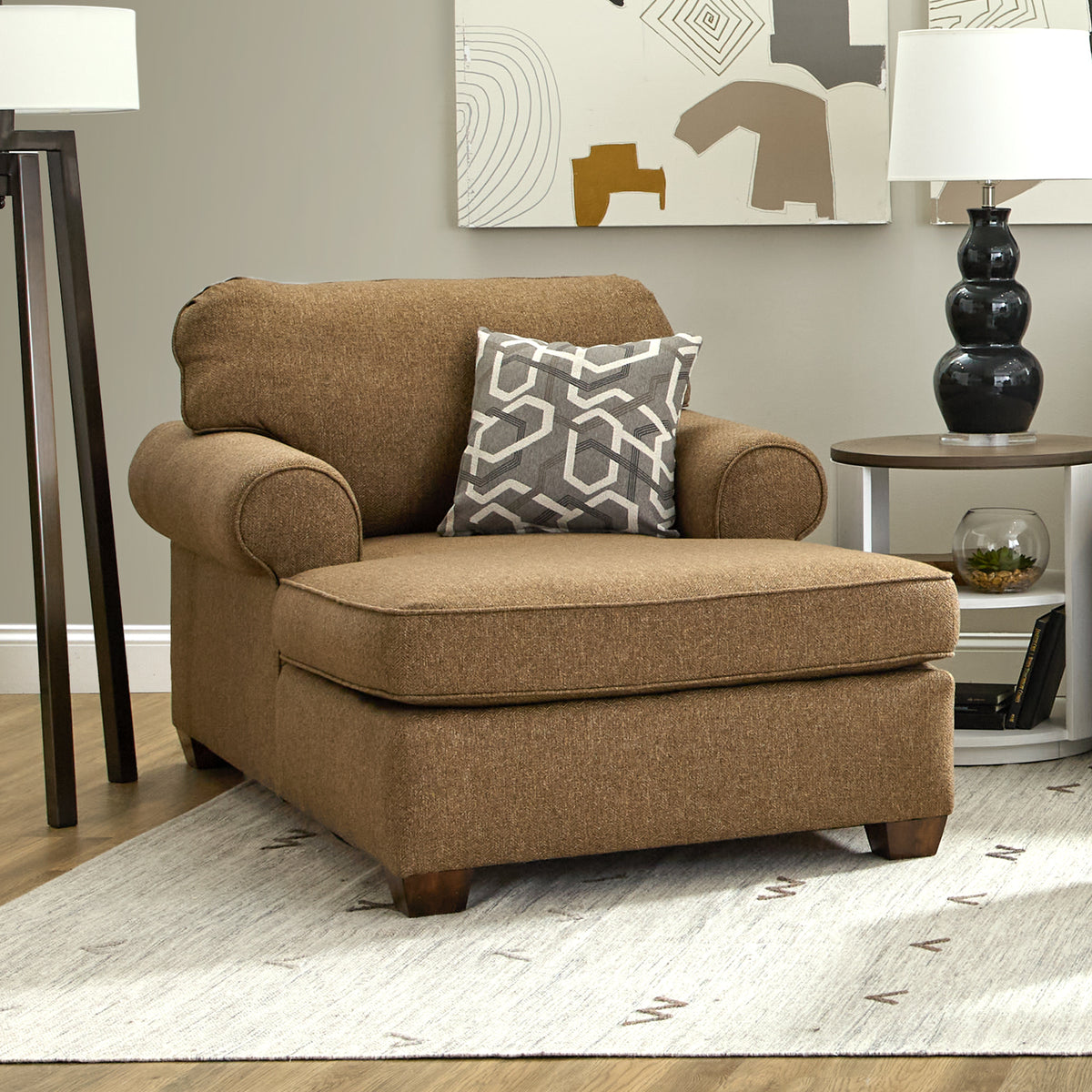 Thornton Fabric Chaise Lounge