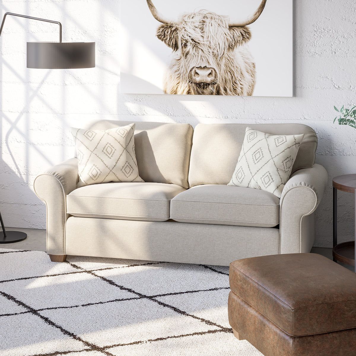 Thornton Fabric Two-Cushion Sofa