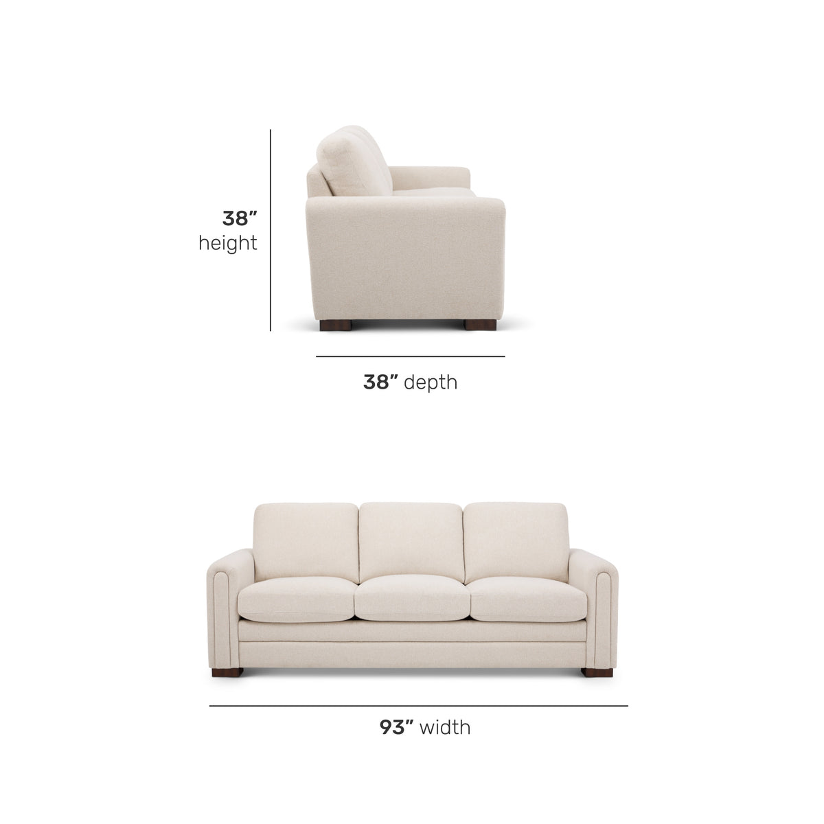 Rudy Fabric Sofa
