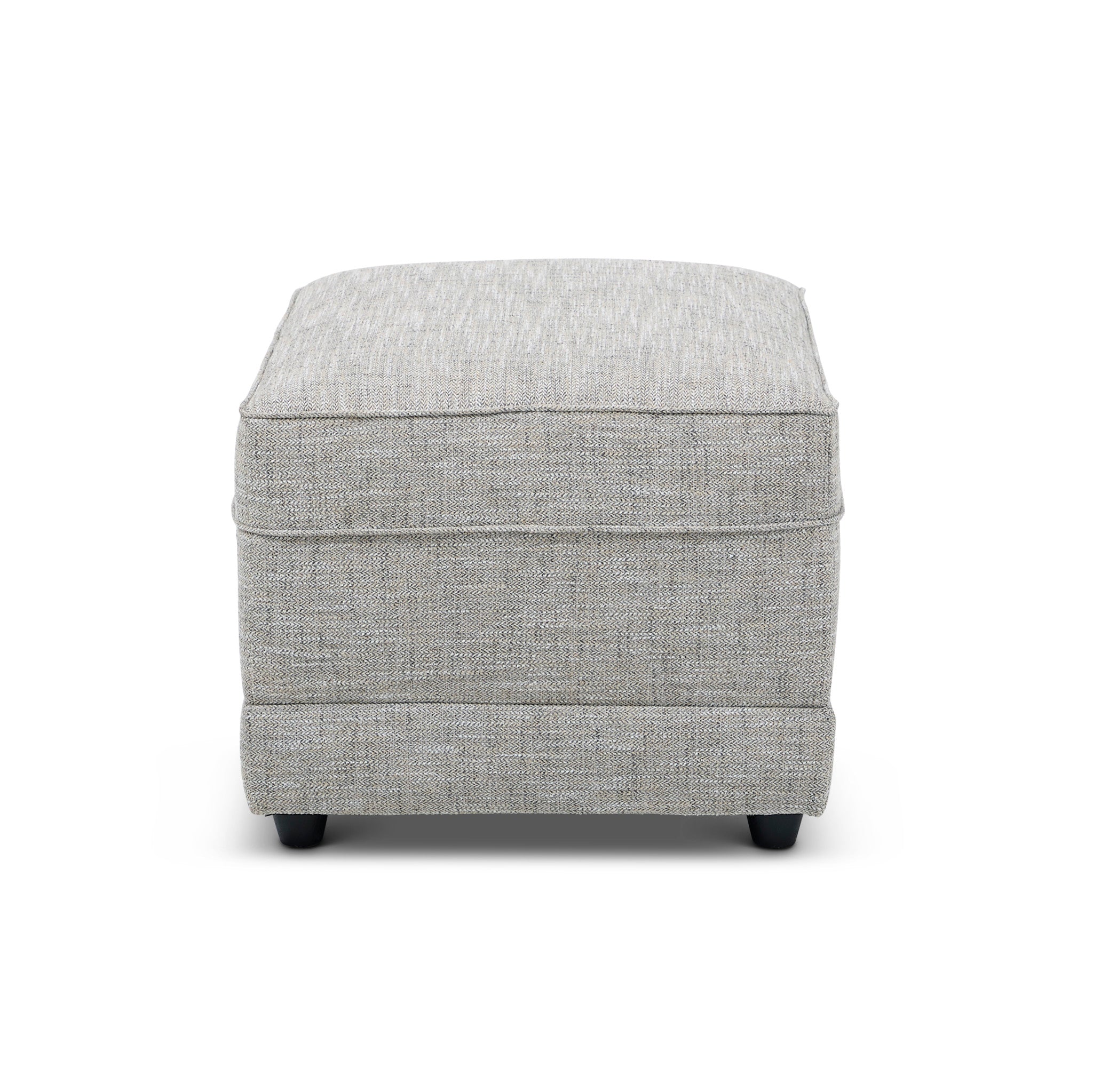 Aggie Fabric Ottoman